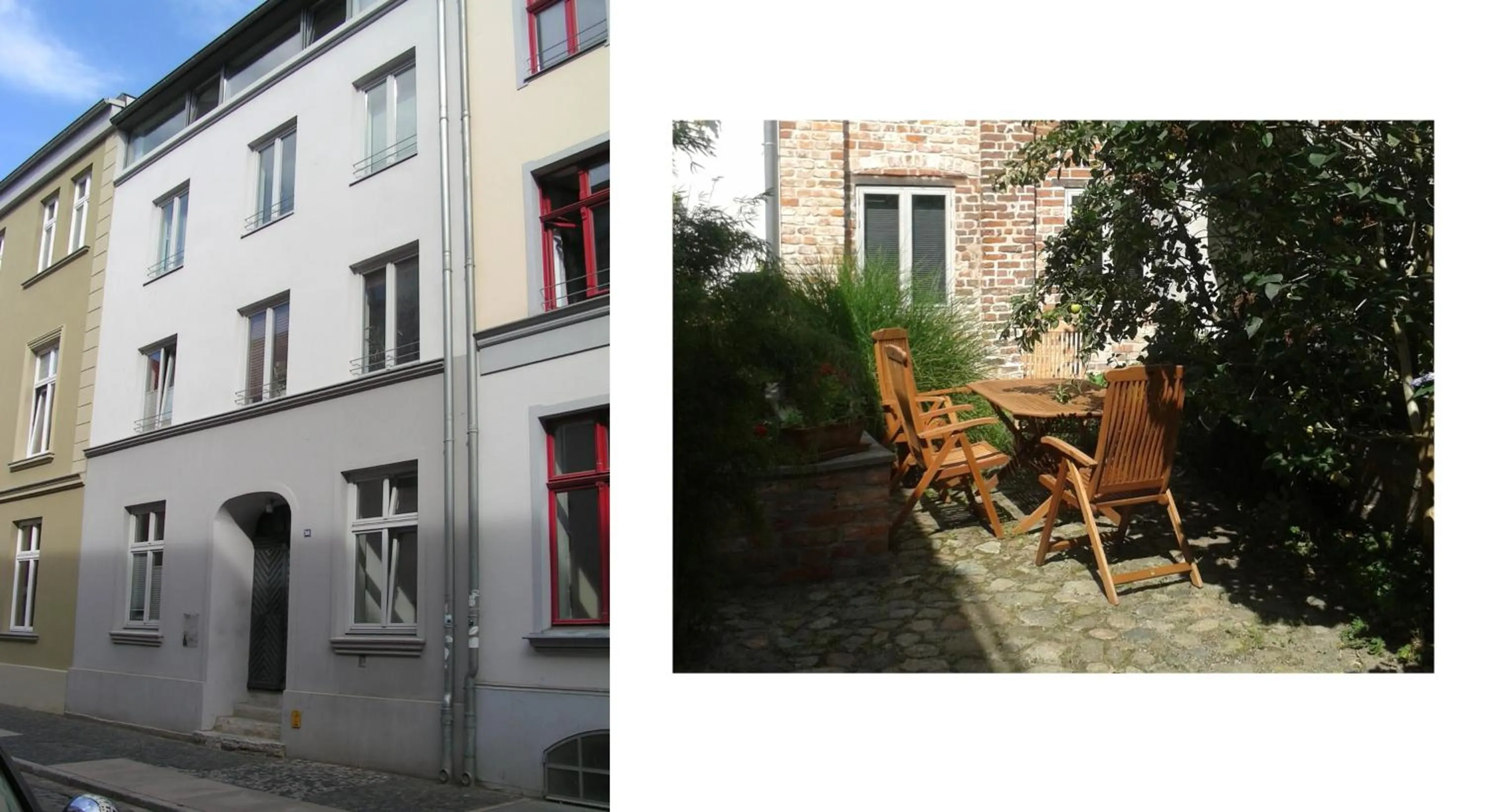 Patio in Ferienwohnungen Langenstraße - Altstadt