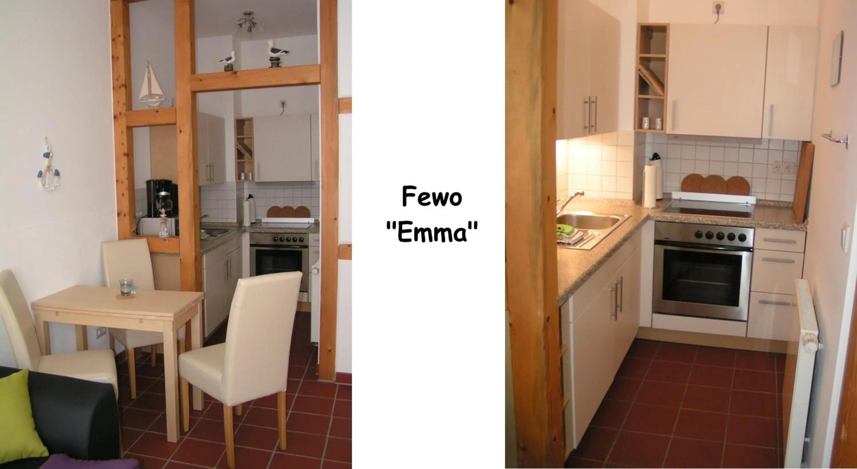 Kitchen or kitchenette in Ferienwohnungen Langenstraße - Altstadt