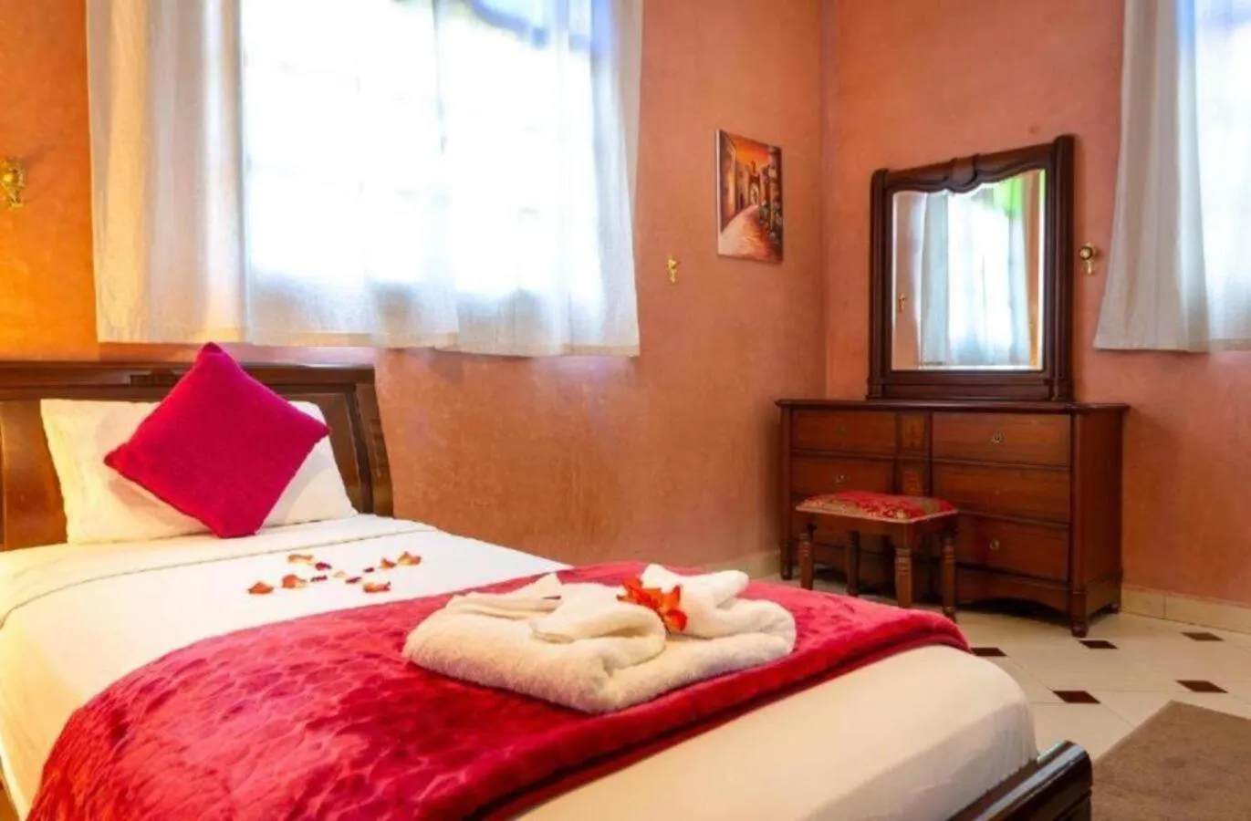 Bedroom in Riad Qodwa