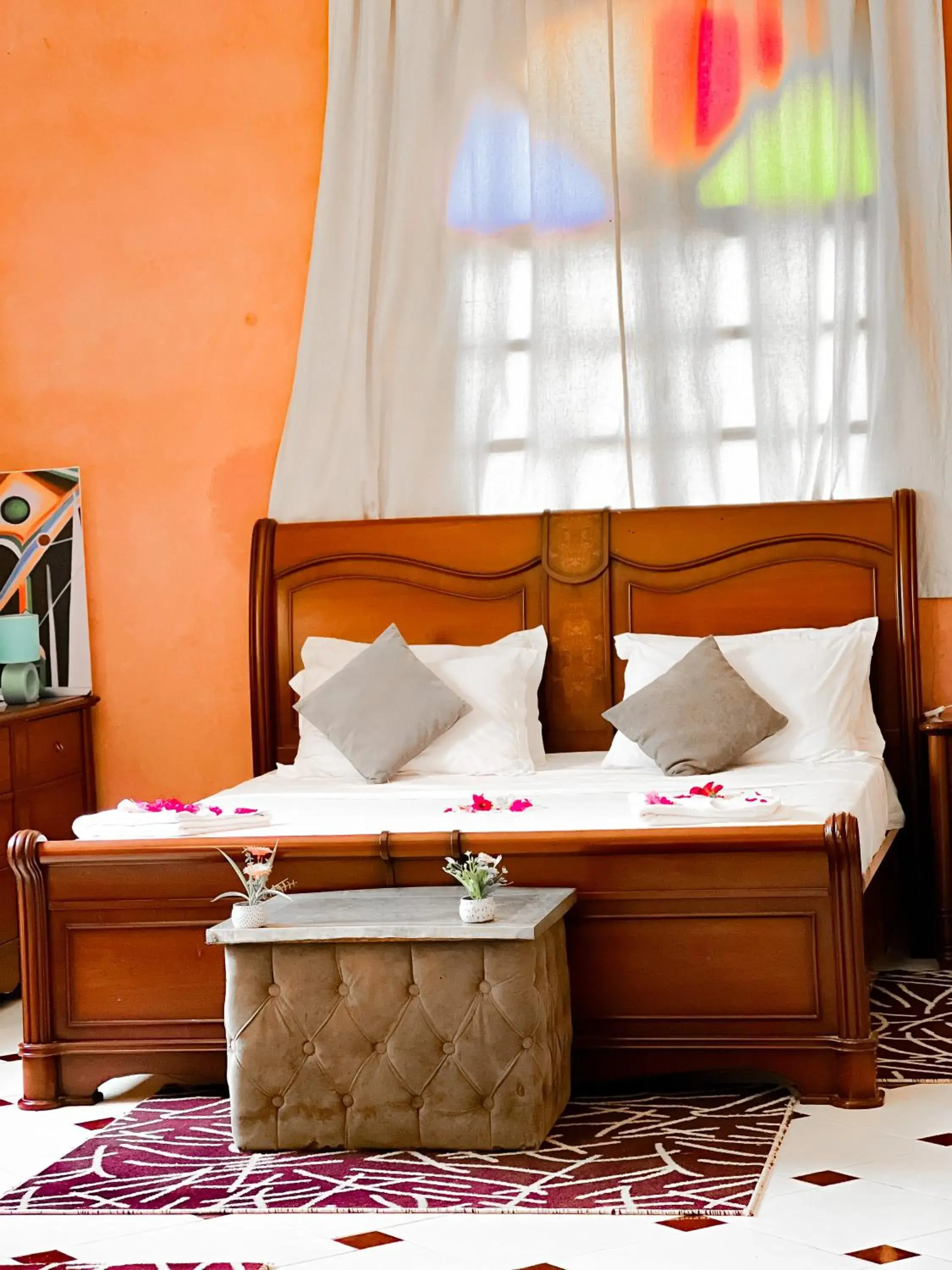 Bed in Riad Qodwa Bed in Riad Qodwa