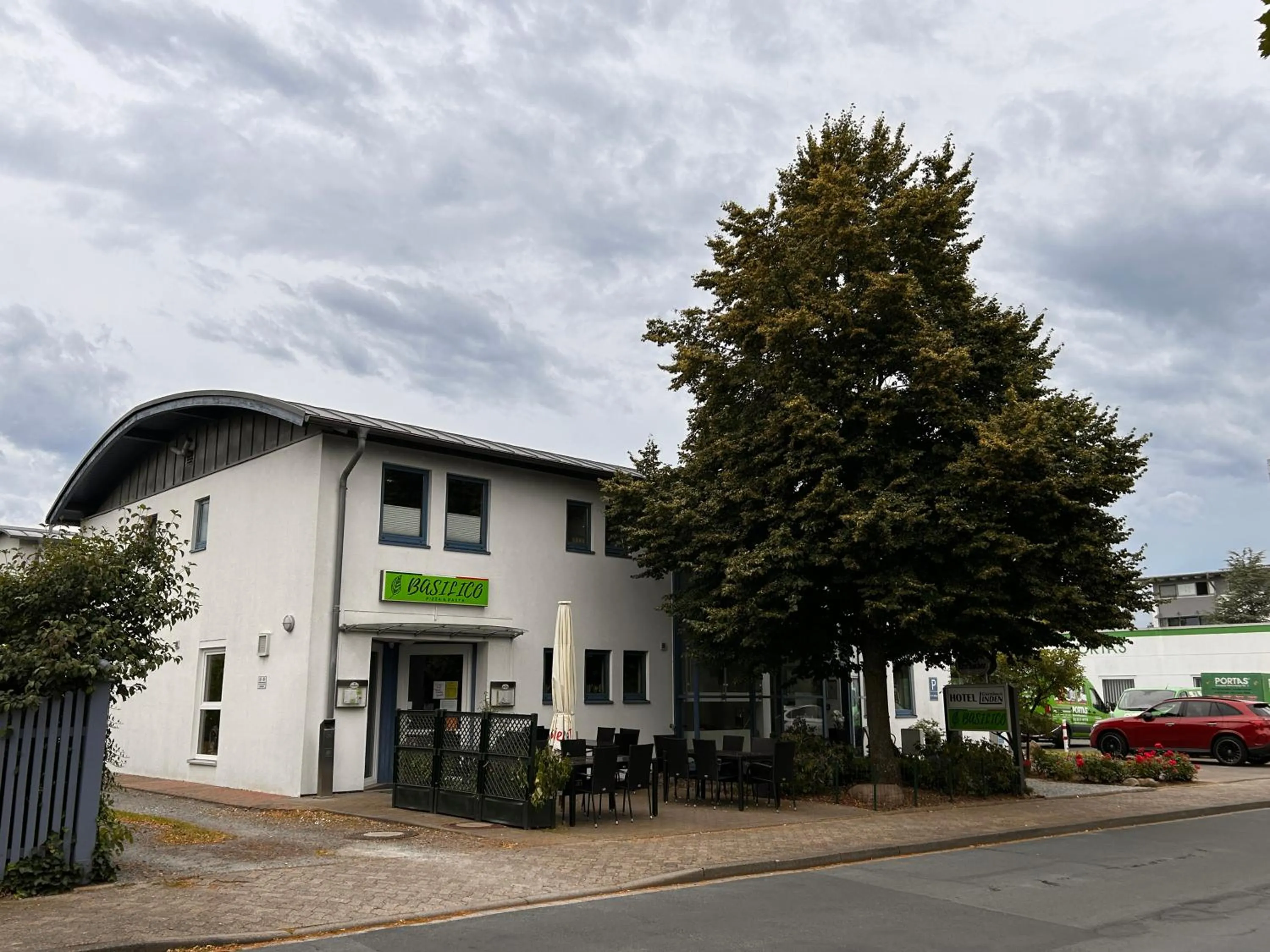 Property building in Hotel Gästehaus Linden