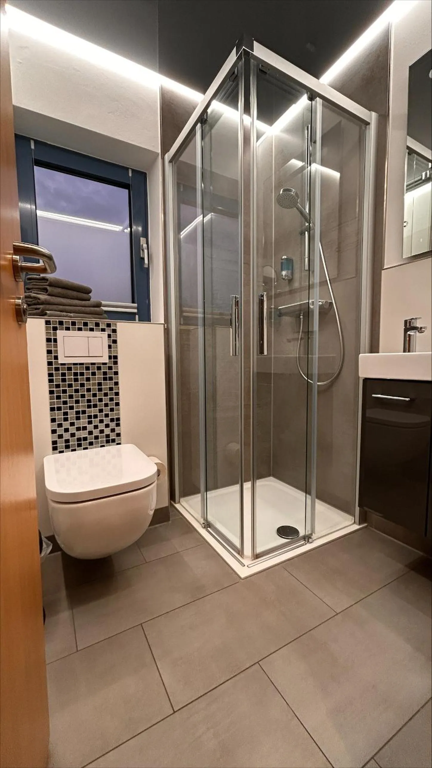 Bathroom in Hotel Gästehaus Linden