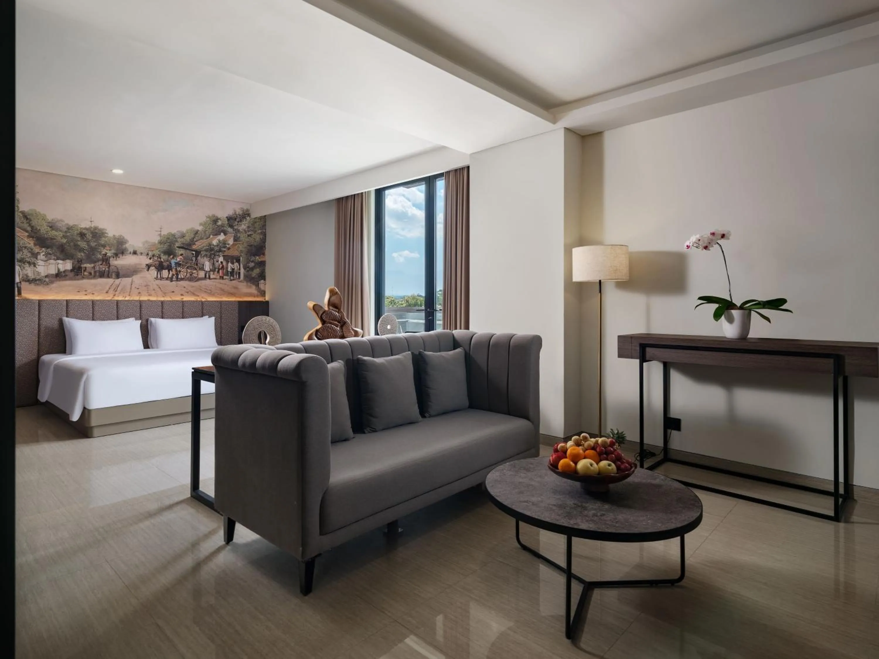 Bedroom, Bed in Hotel Santika Blitar