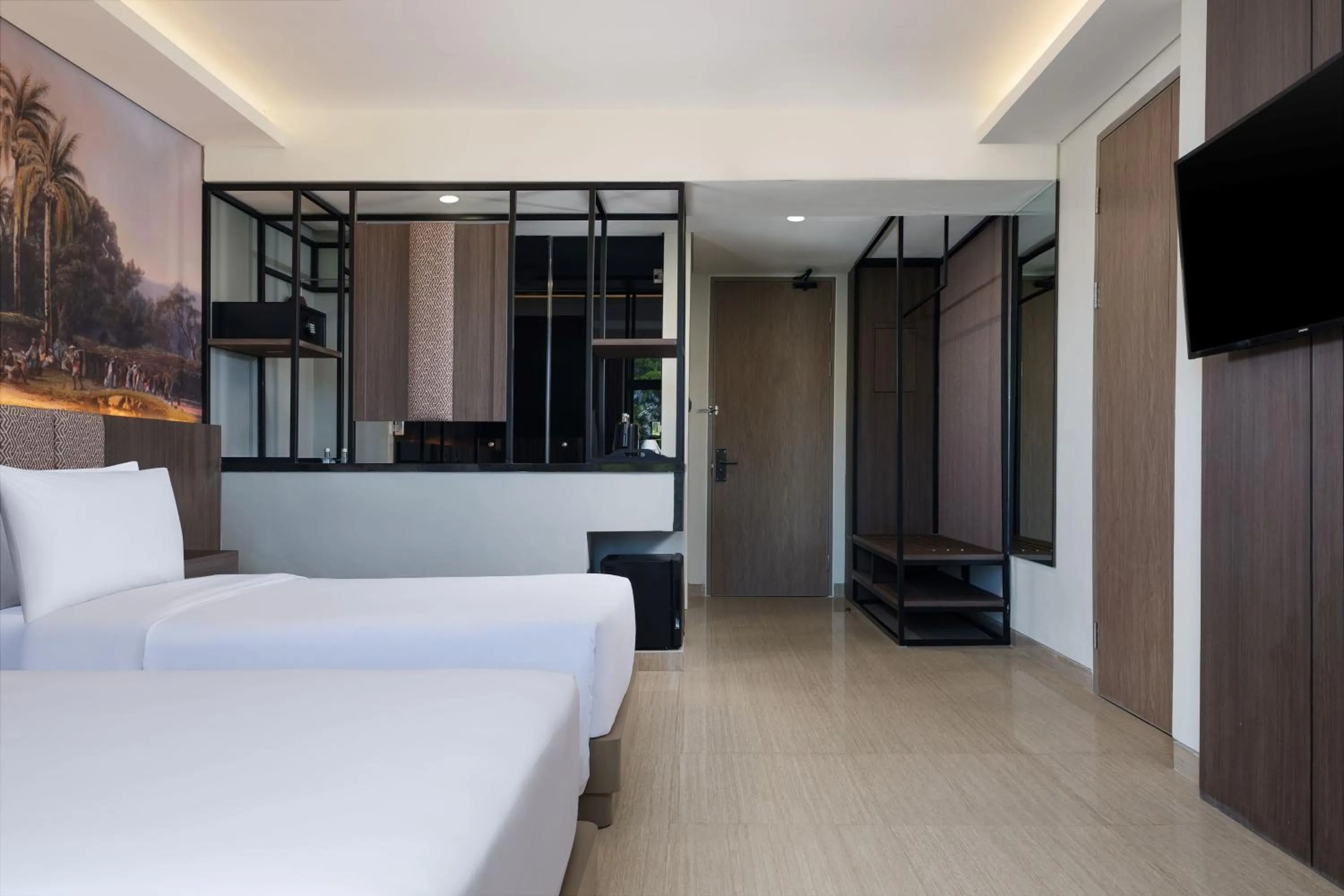 Bedroom, Bed in Hotel Santika Blitar