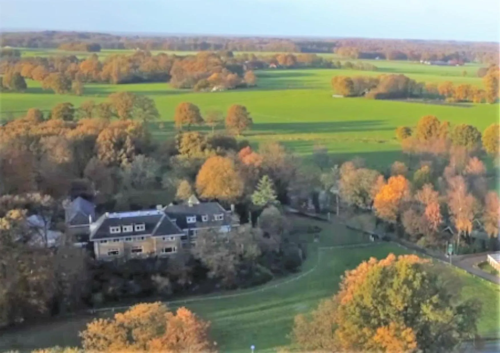 Bird's eye view in Hotel Wyllandrie