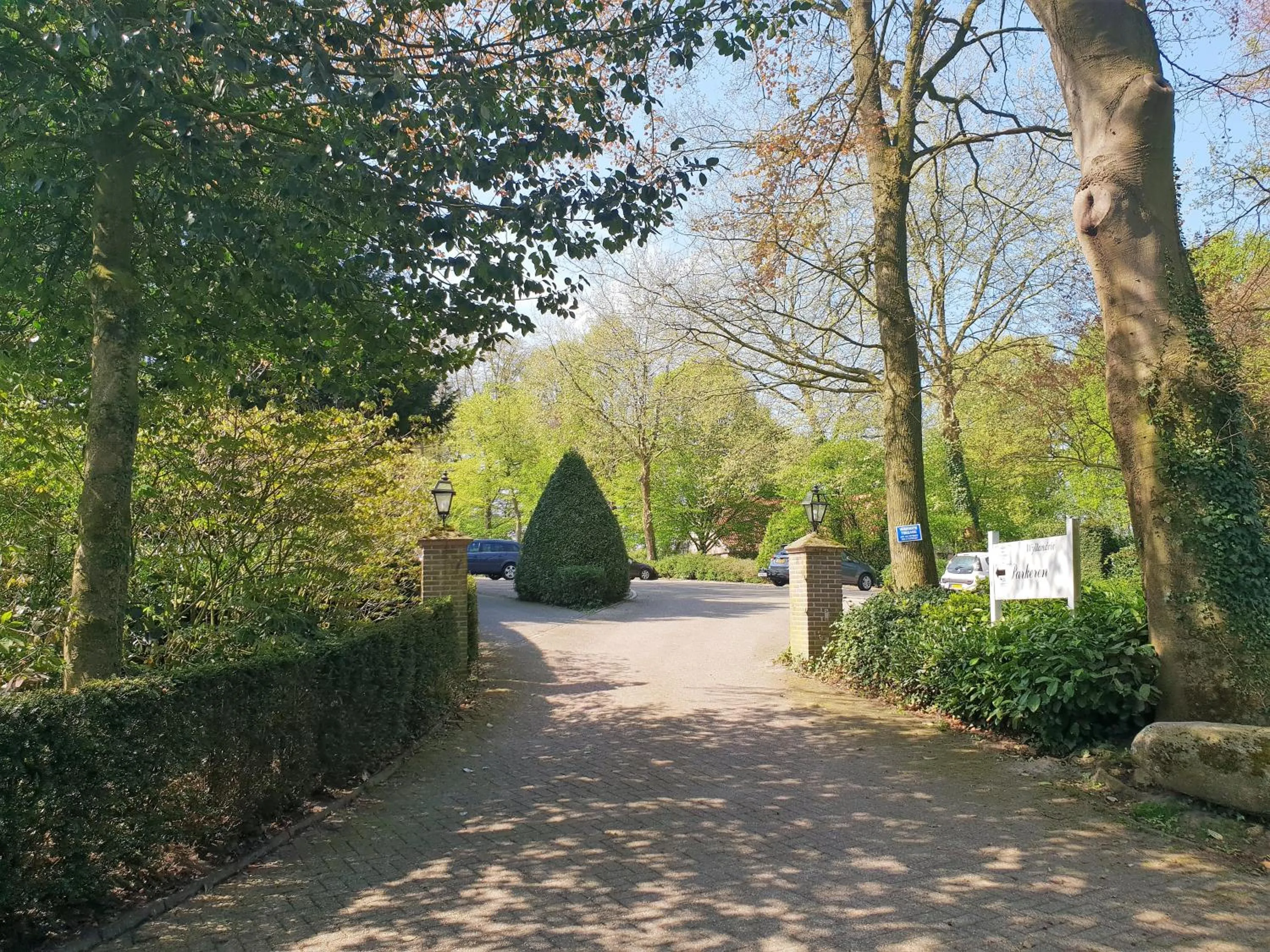 Facade/entrance in Hotel Wyllandrie