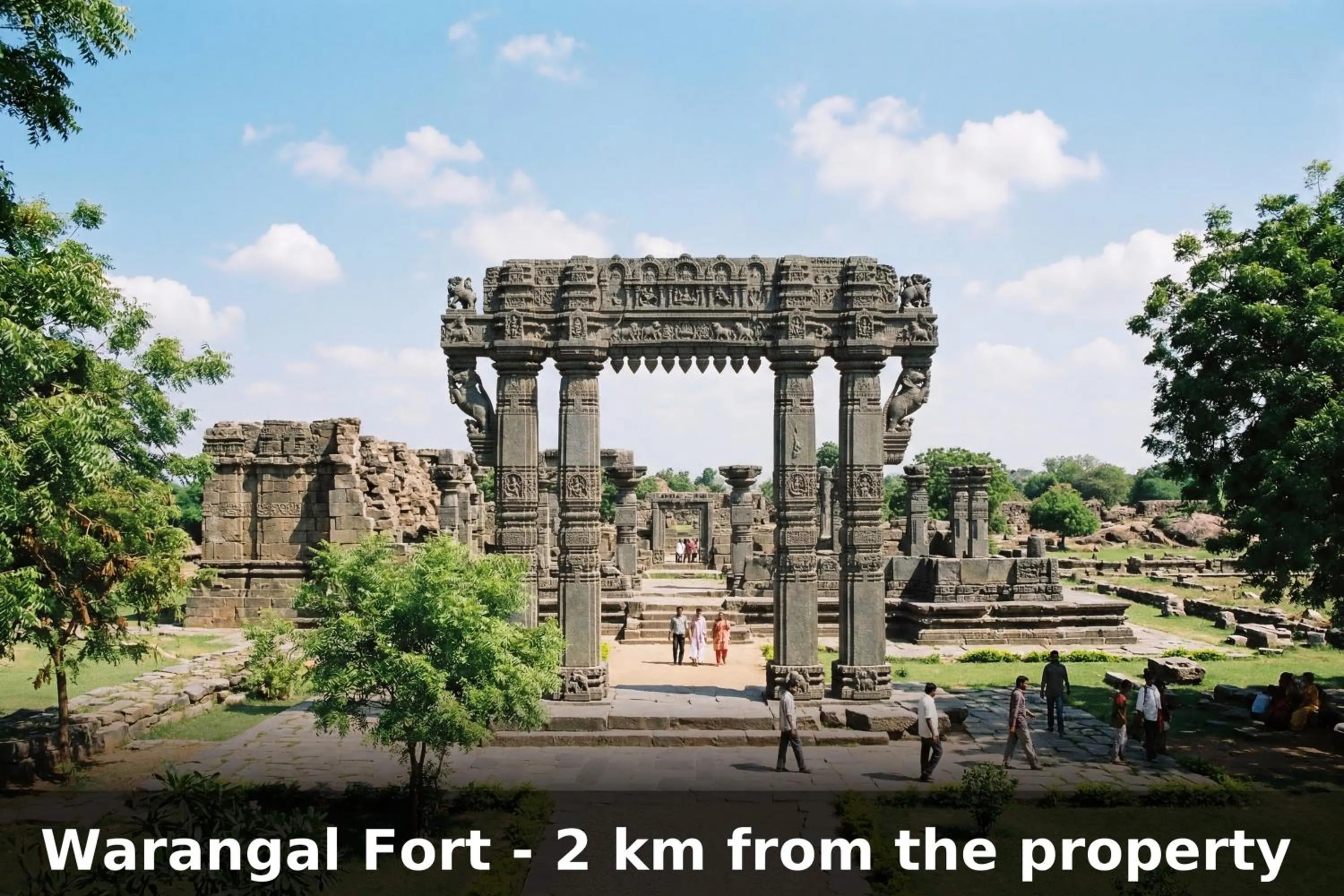Nearby landmark in Super Collection O Bommarilu Warangal