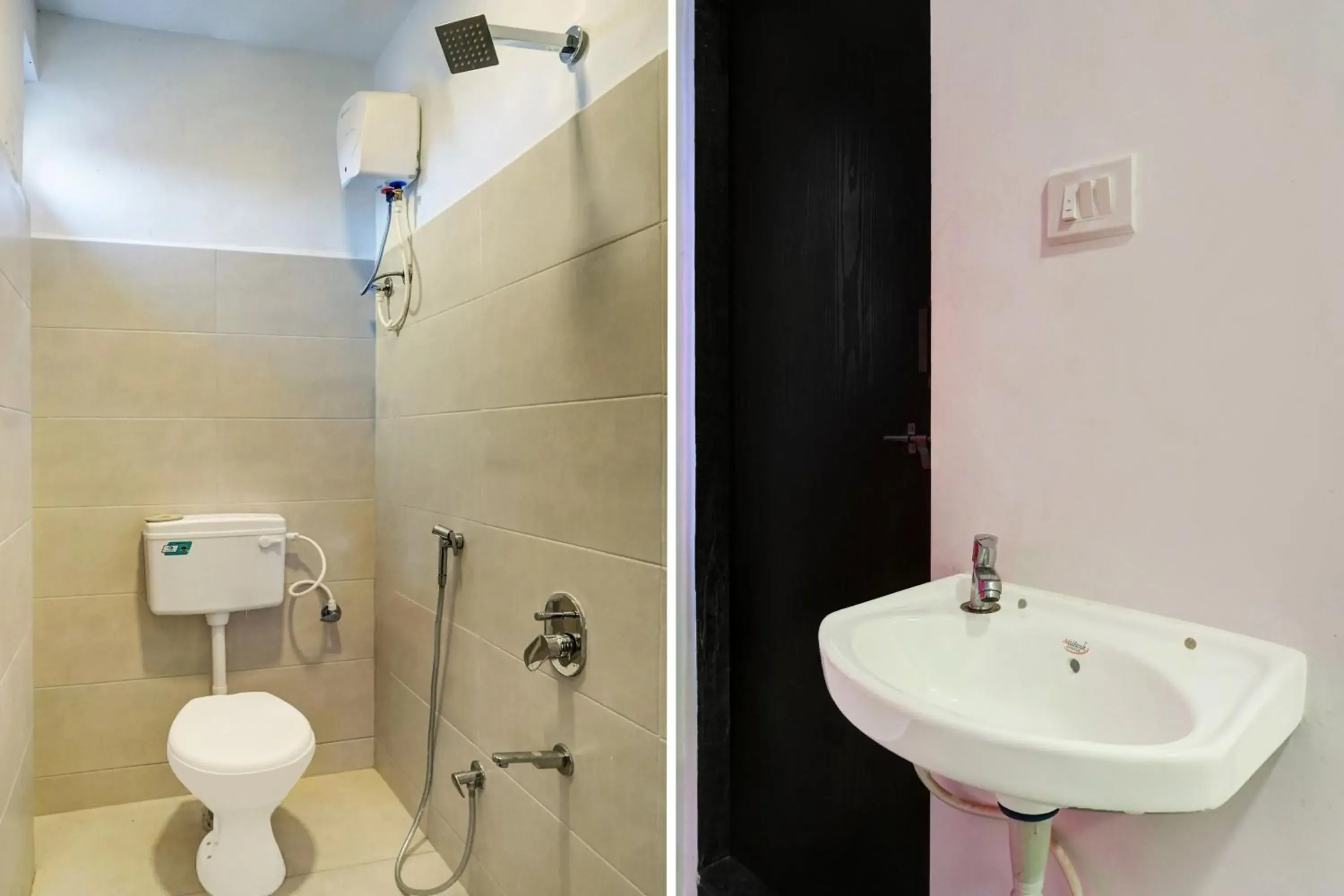 Bathroom in Hotel O Sai Inn Lodging Bathroom in Hotel O Sai Inn Lodging