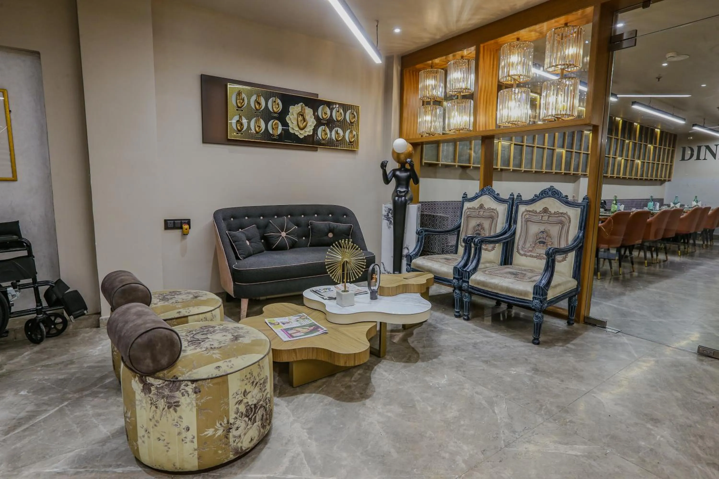 Lobby or reception in Aceotel Select Aria, Bhopal -A Luxury Boutique Hotel