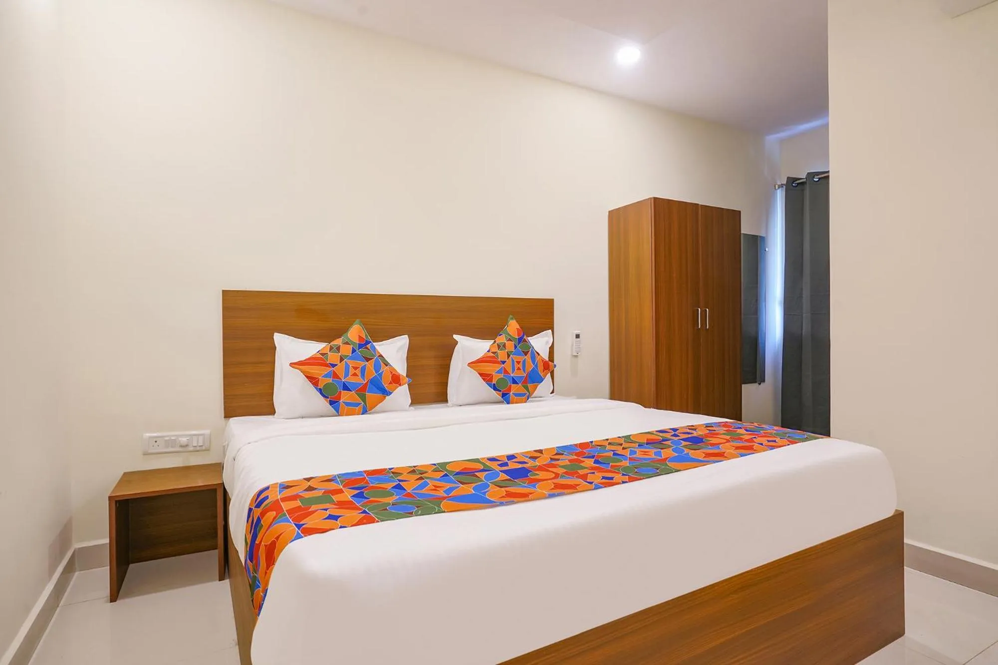 Bed in FabHotel Air Live - Nr Ameerpet metro station