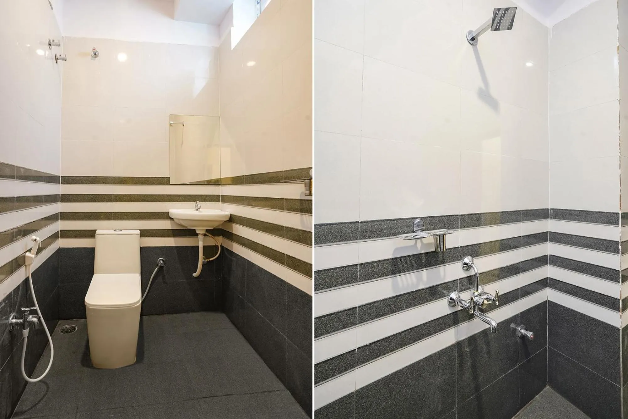 Bathroom in FabHotel Air Live - Nr Ameerpet metro station