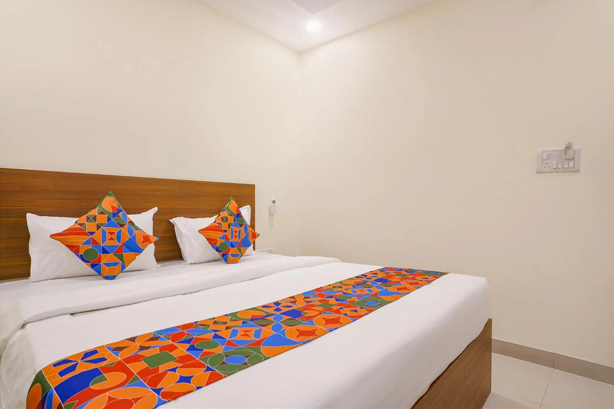 Bed in FabHotel Air Live - Nr Ameerpet metro station
