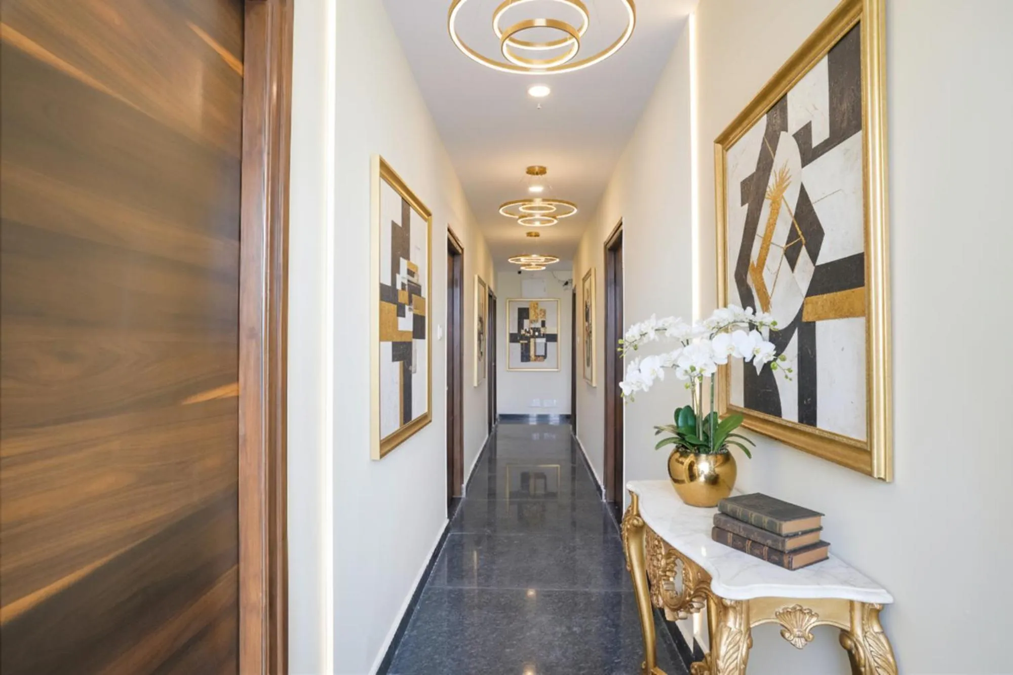 Lobby or reception in FabHotel Air Live - Nr Ameerpet metro station