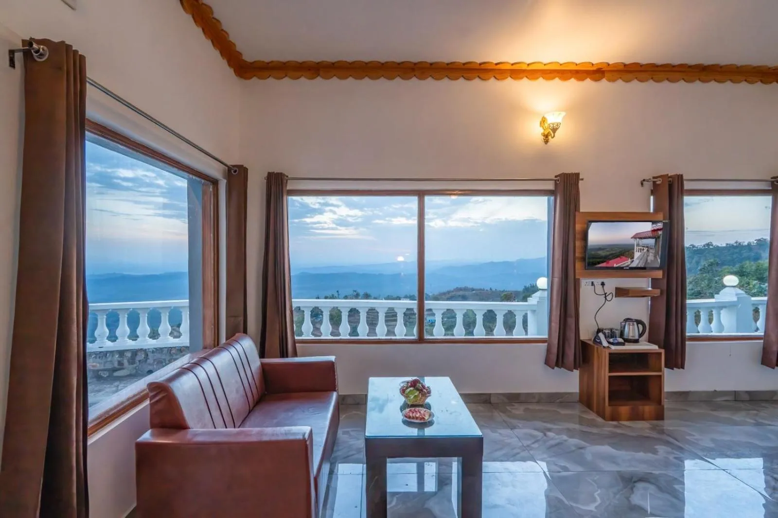 Seating area in Paatli Fort Estate Resort
