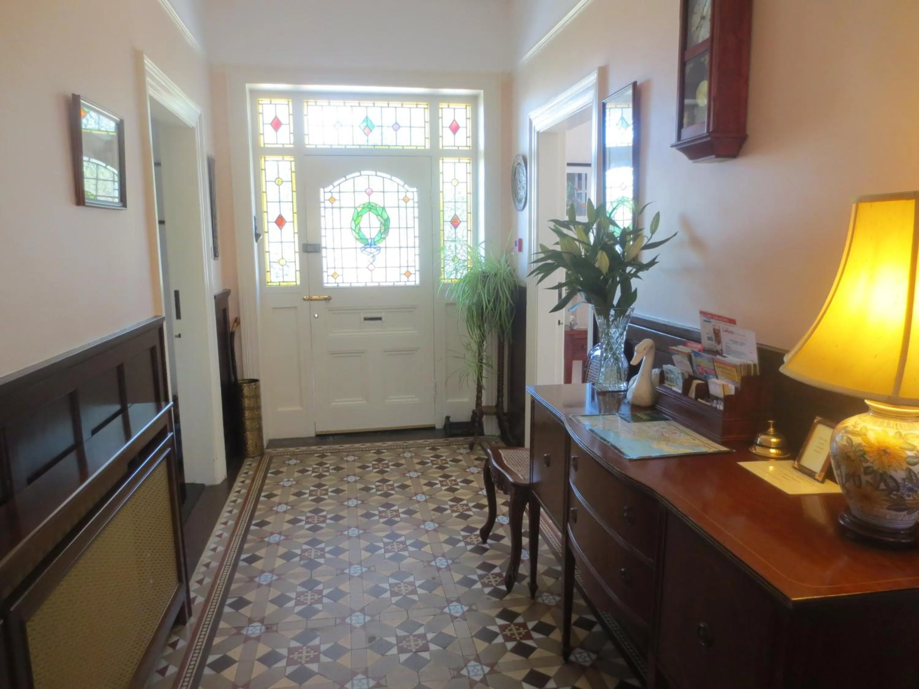 Lobby or reception in St Judes B&B