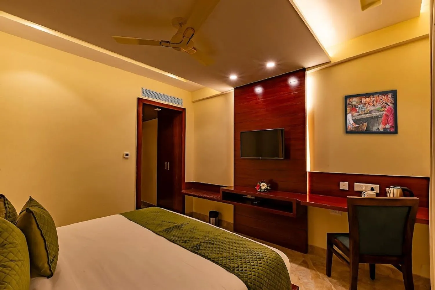 Bedroom, Bed in Mertiya Residency