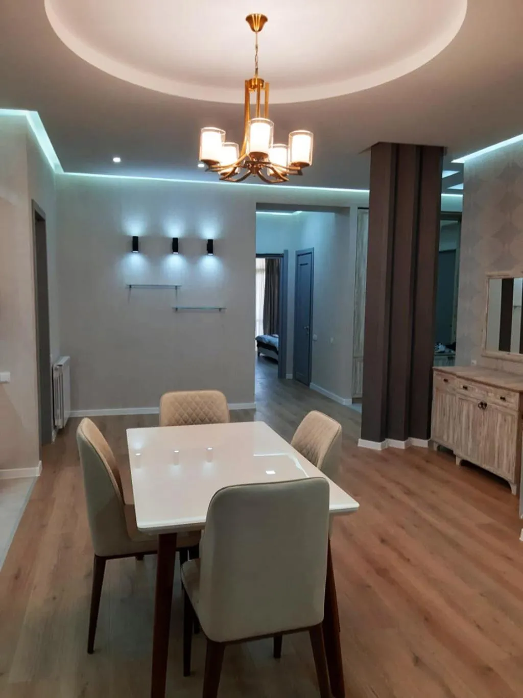 Two-bedroom apartment in the Saakadze tower