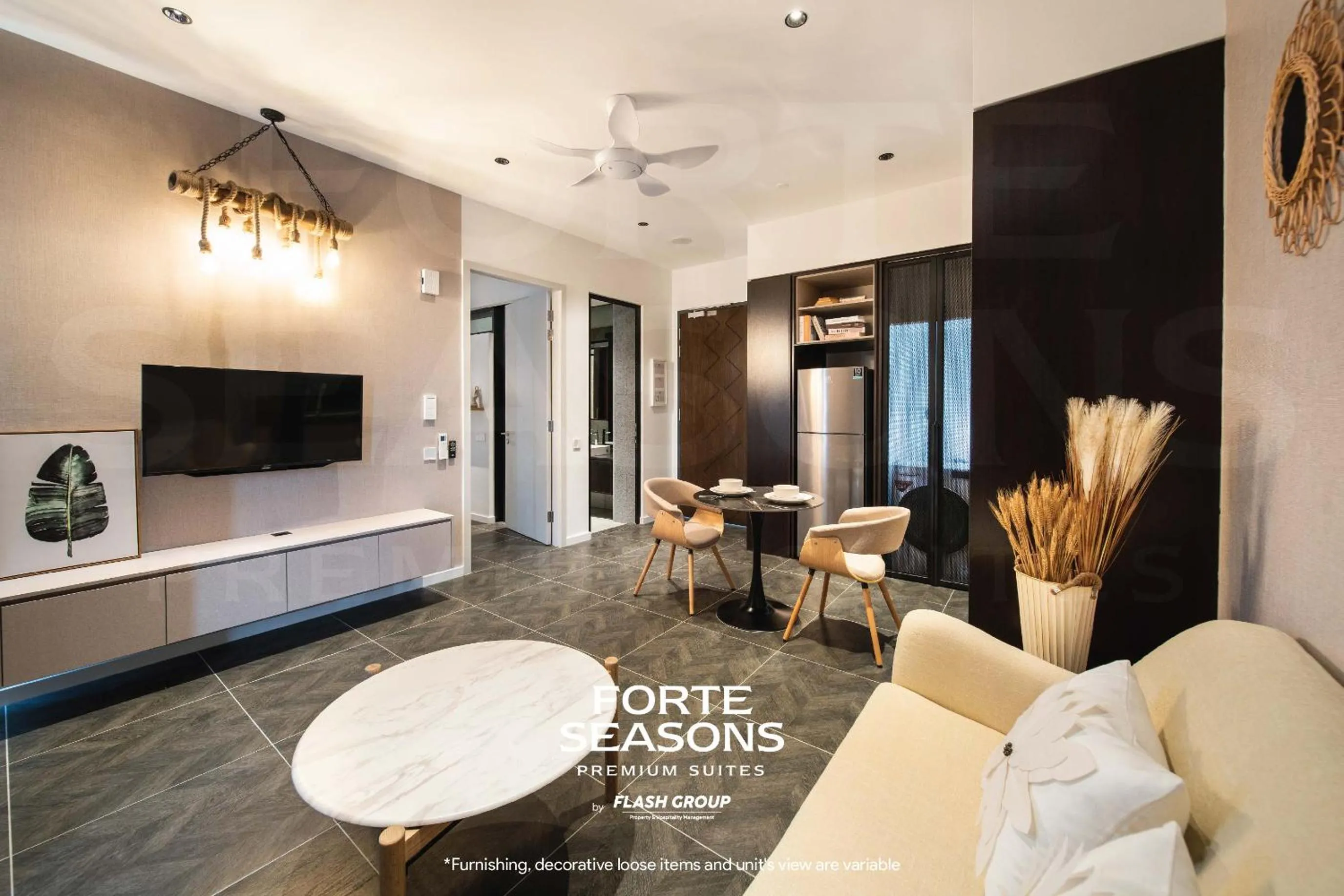 Living room in Forte Seasons Scarletz Premium Suites @ KLCC