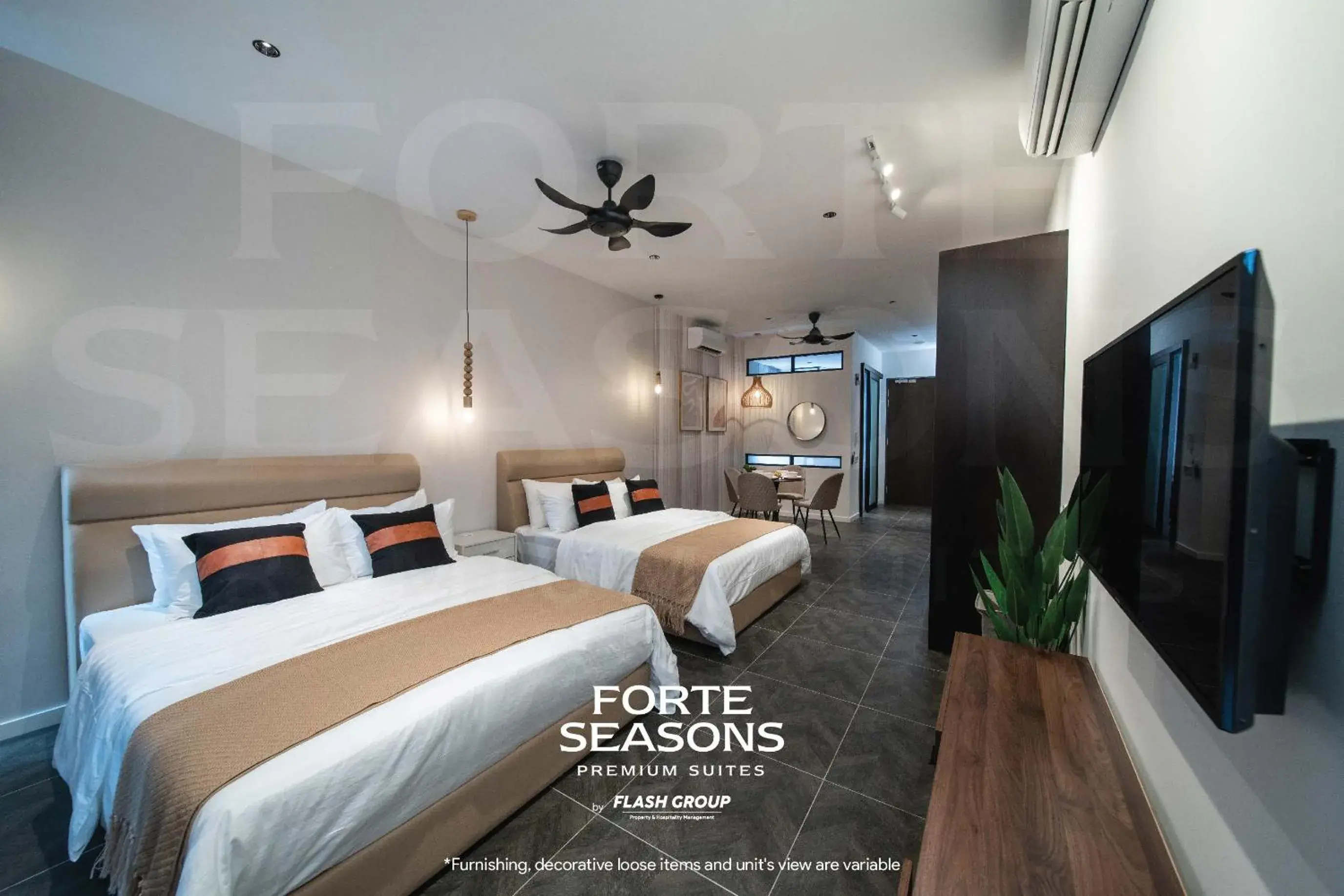 Bed in Forte Seasons Scarletz Premium Suites @ KLCC Bed in Forte Seasons Scarletz Premium Suites @ KLCC