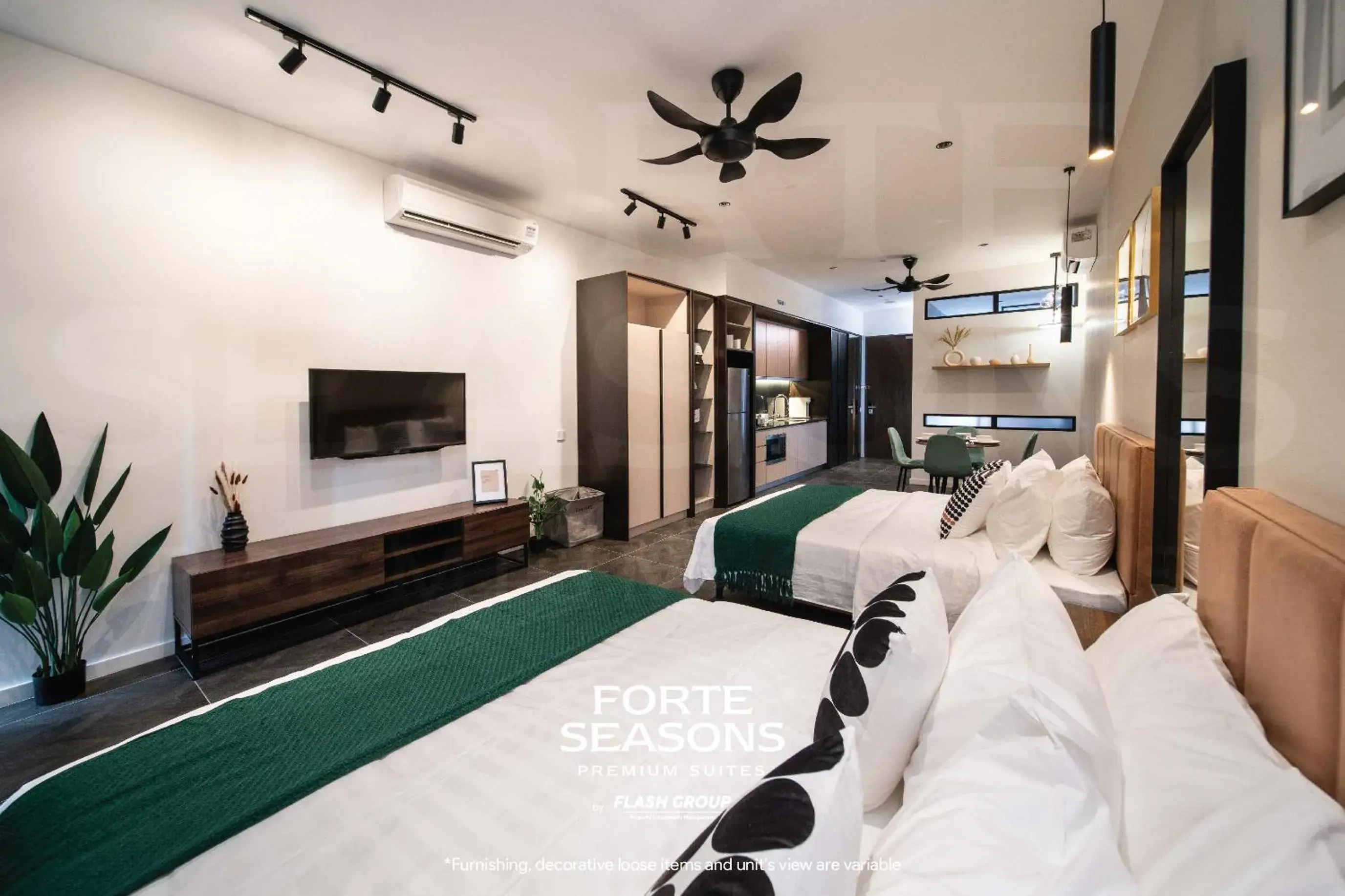 Deluxe Double Studio in Forte Seasons Scarletz Premium Suites @ KLCC Deluxe Double Studio in Forte Seasons Scarletz Premium Suites @ KLCC