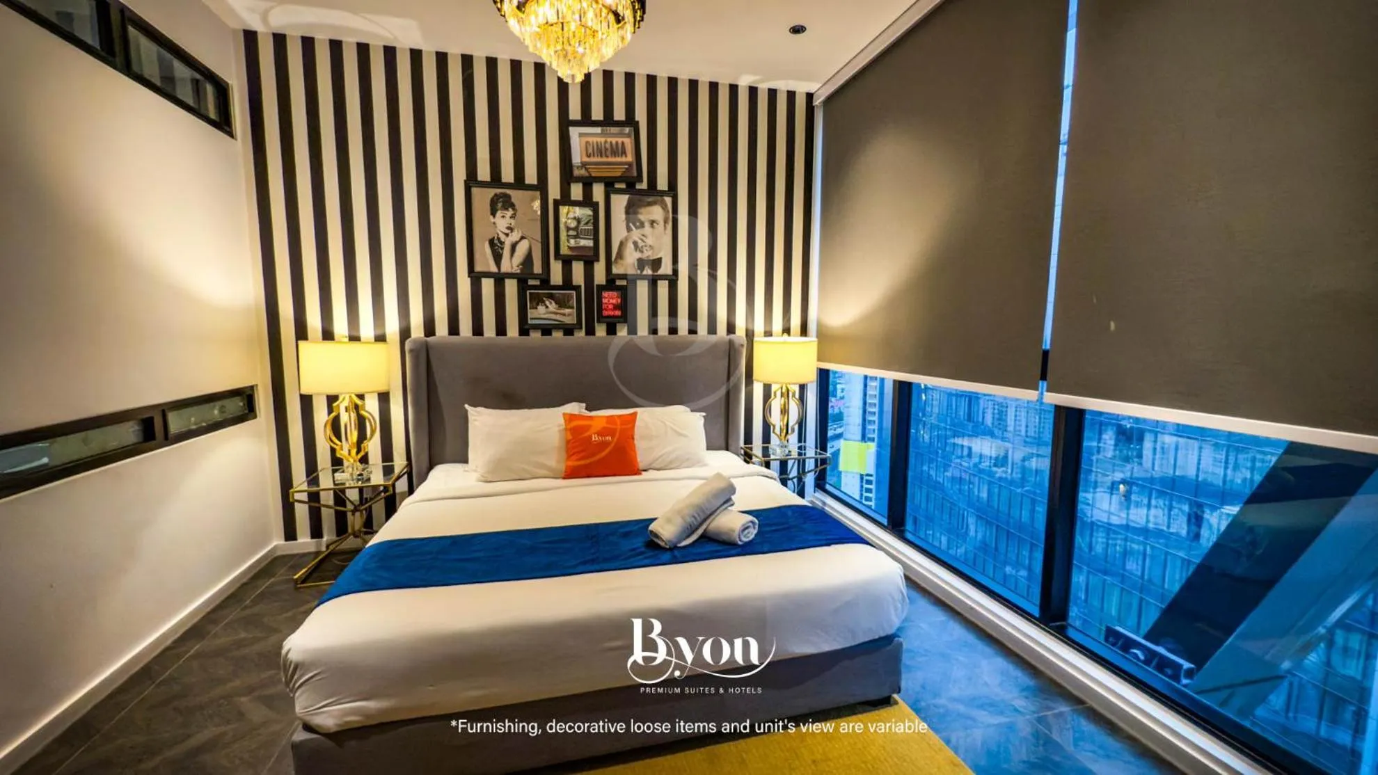 Bed in Forte Seasons Scarletz Premium Suites @ KLCC