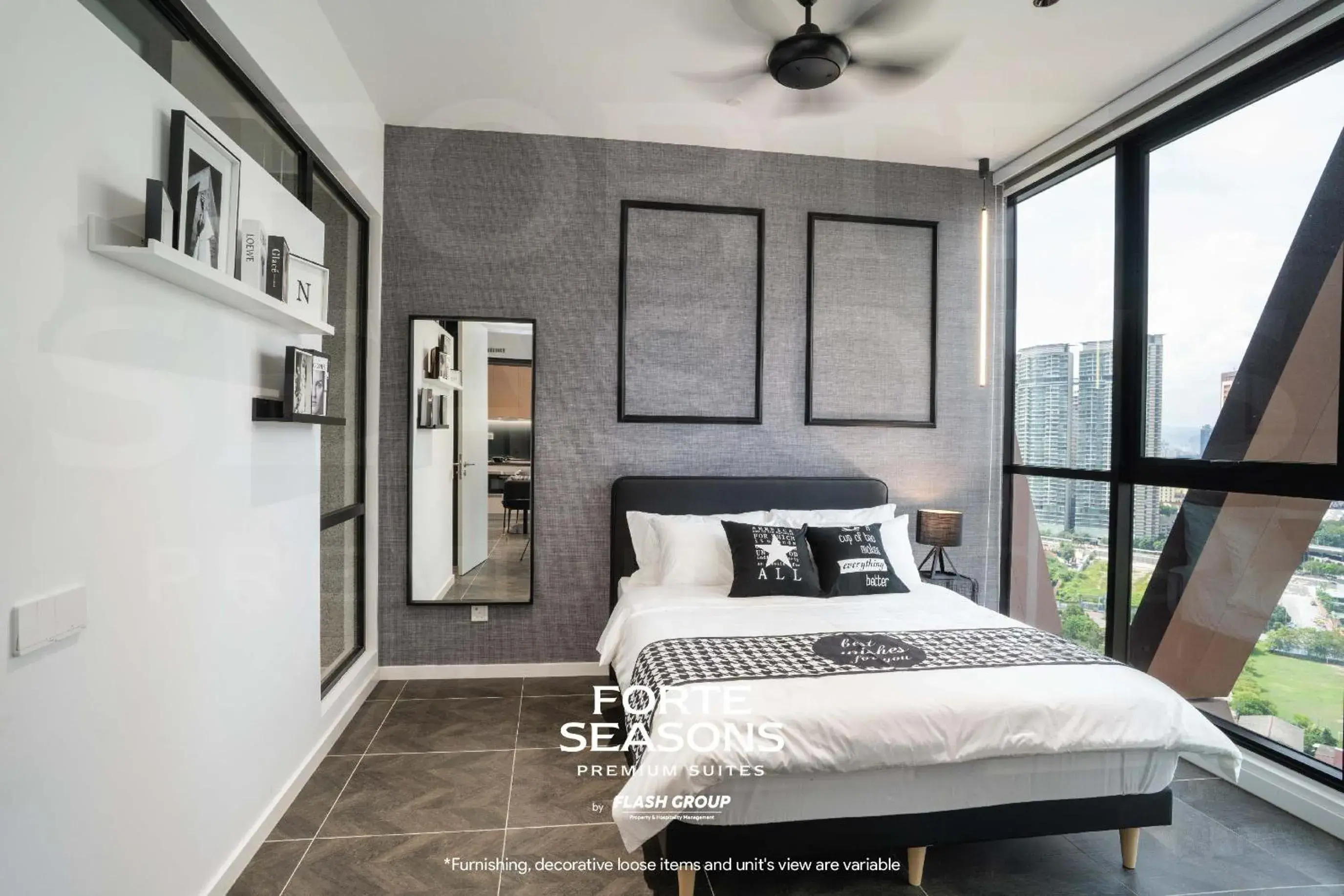 Bed in Forte Seasons Scarletz Premium Suites @ KLCC Bed in Forte Seasons Scarletz Premium Suites @ KLCC