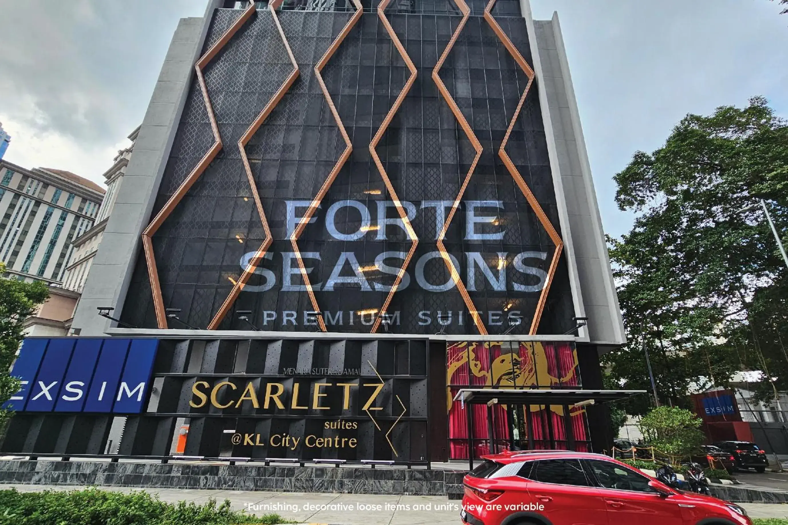 Property building in Forte Seasons Scarletz Premium Suites @ KLCC Property building in Forte Seasons Scarletz Premium Suites @ KLCC