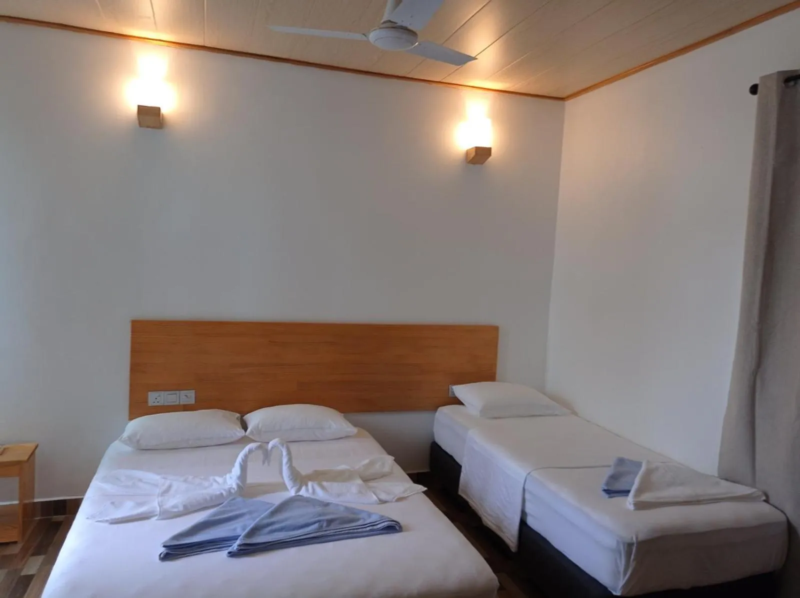 Bed in Fulidhoo Hathaa Retreat