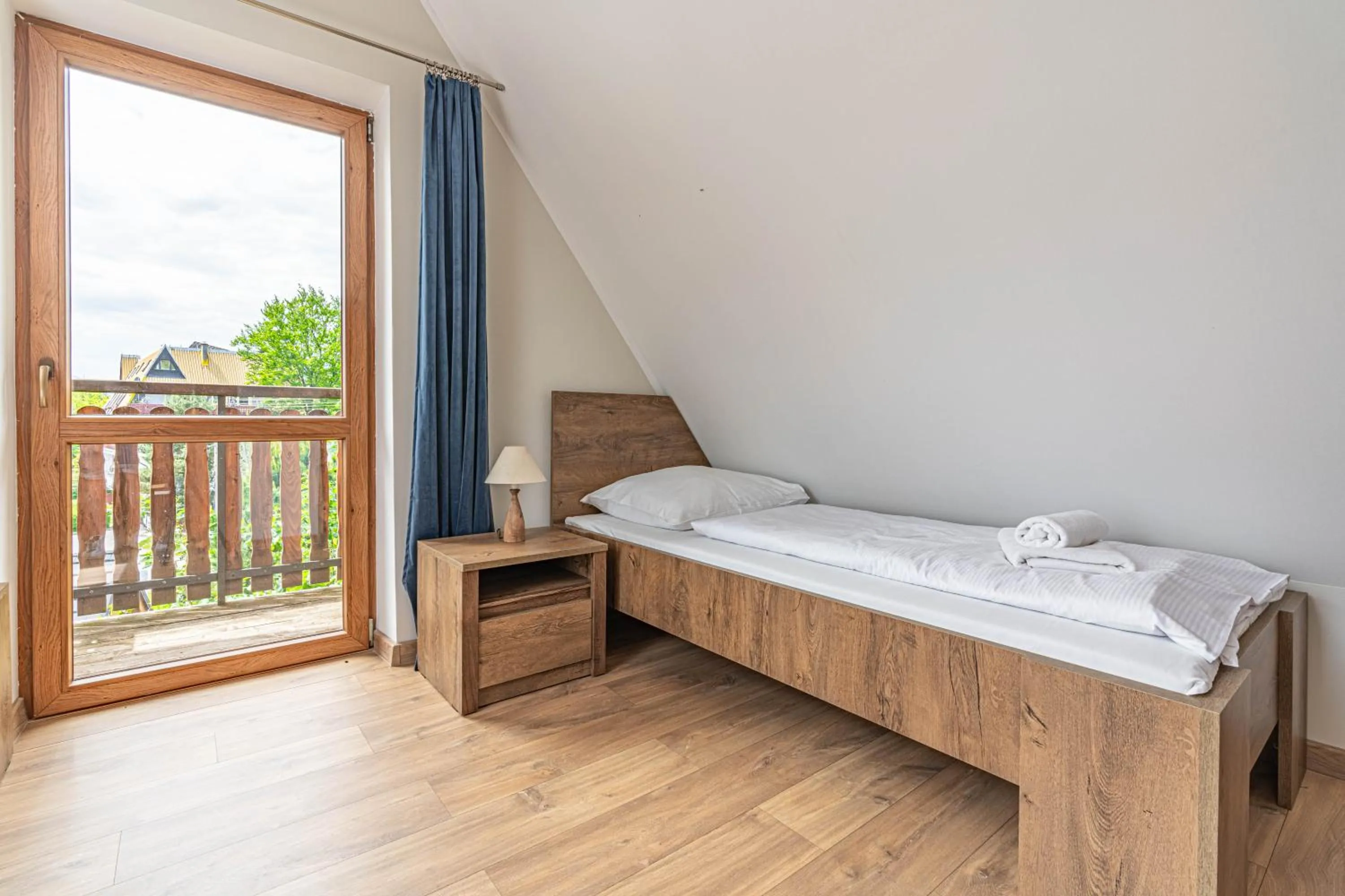 Bed in Willa Serafin-basen, sauny i jacuzzi w Willa Baciarka dodatkowo płatne