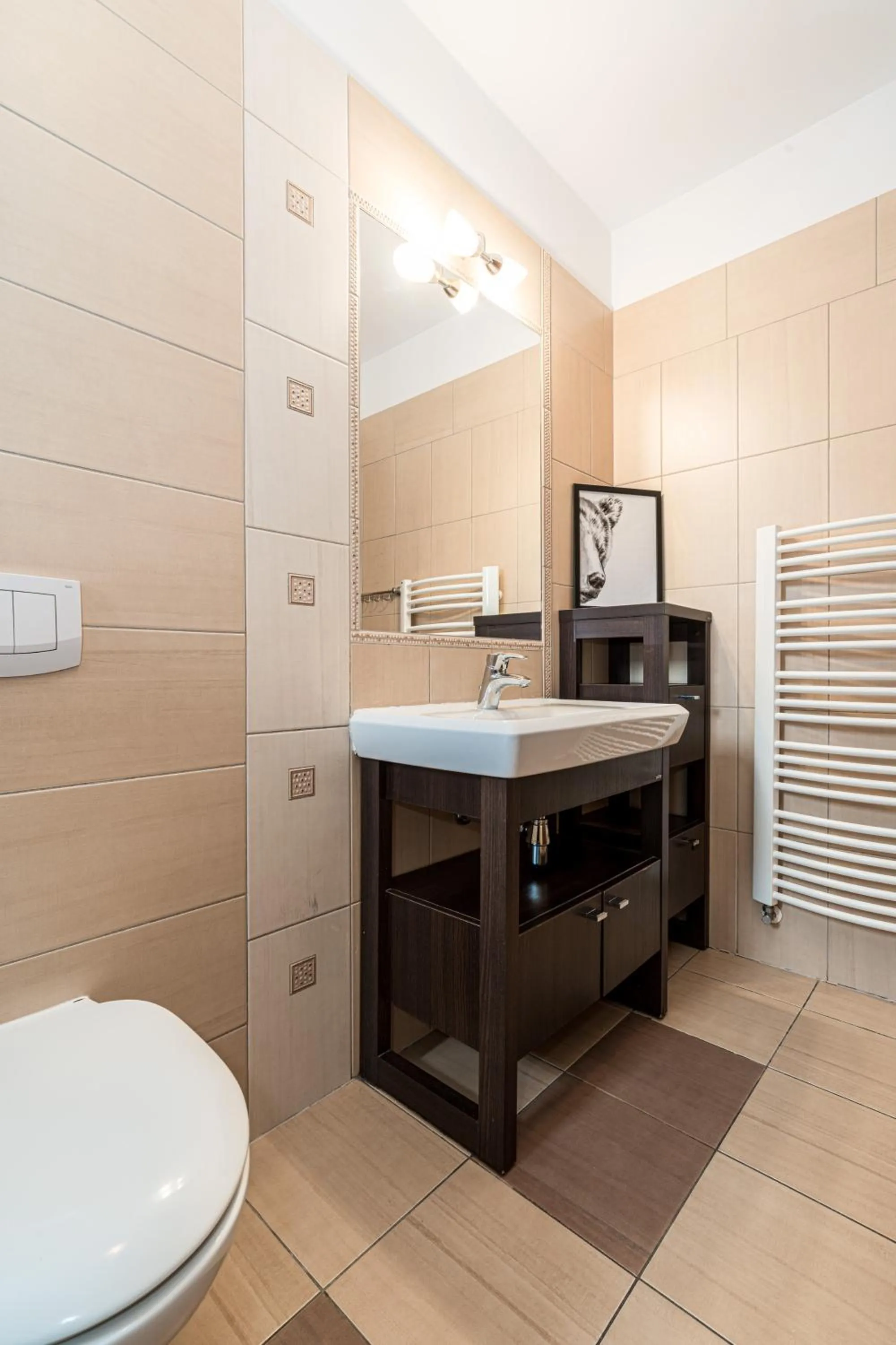 Bathroom in Willa ArtMontis