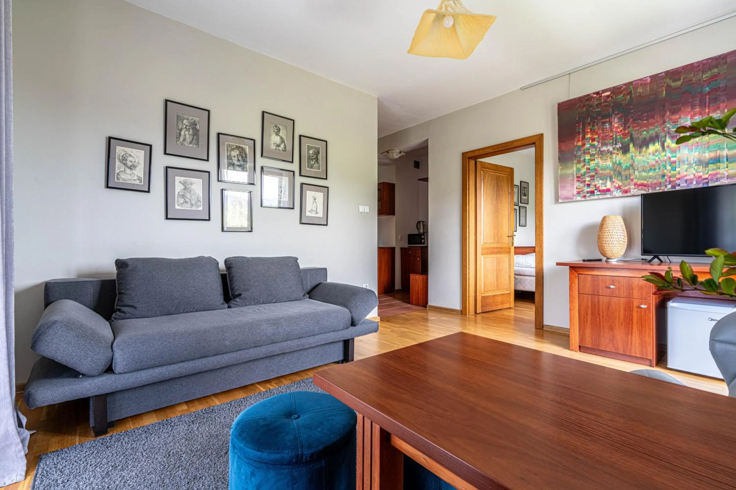 Communal lounge/ TV room in Willa ArtMontis