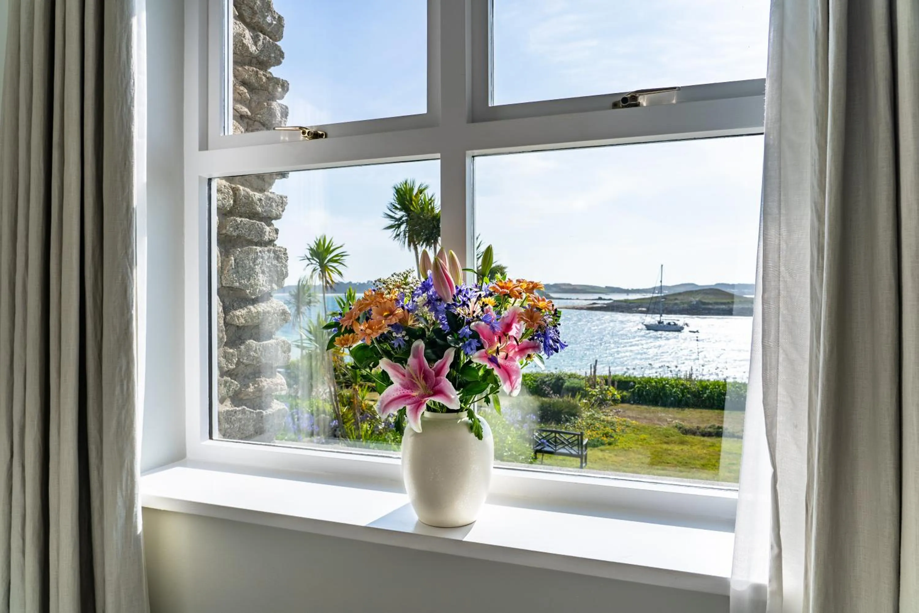 Garden view in Karma St. Martin's