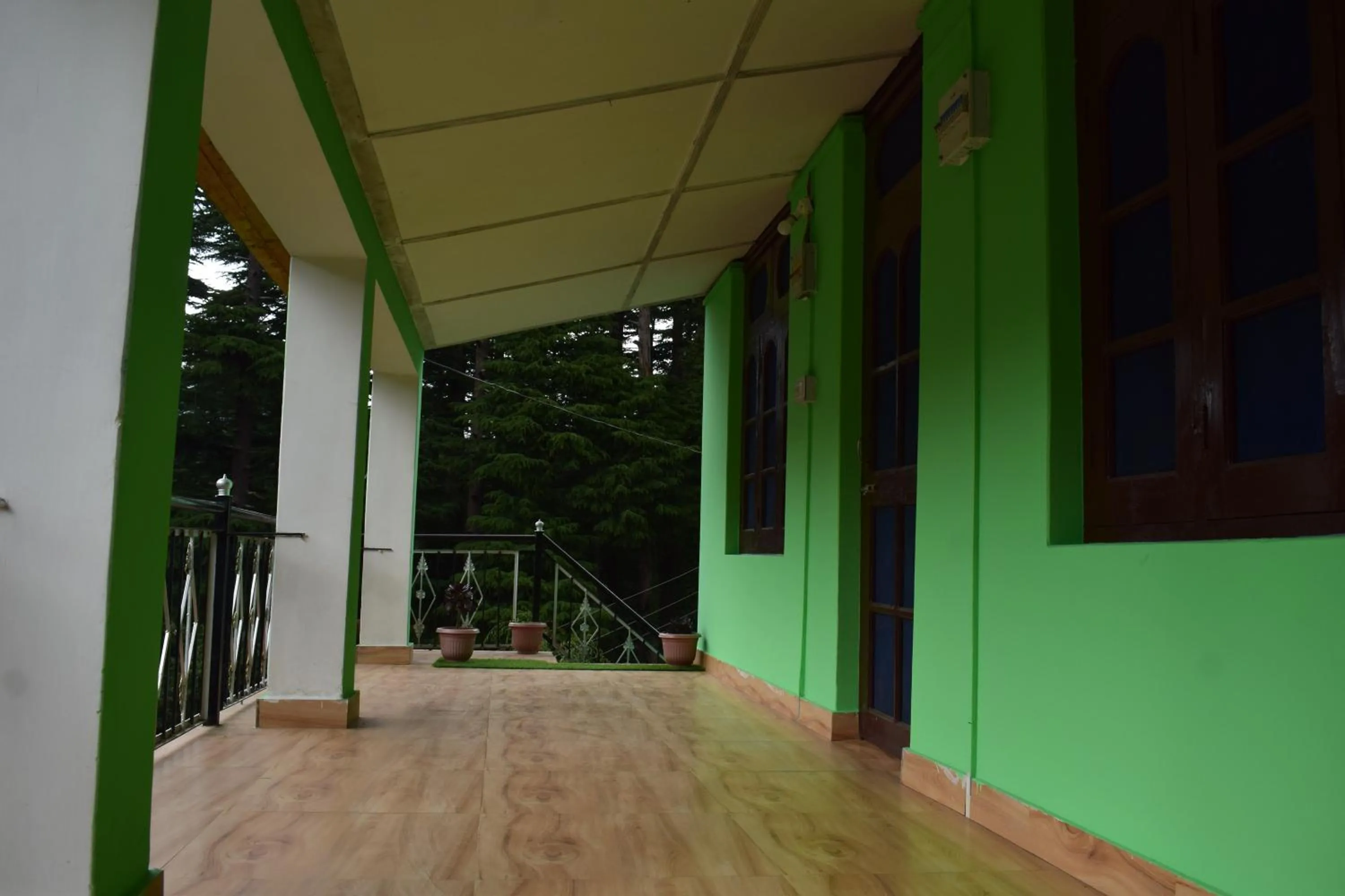 Balcony/Terrace in Green valley homestay