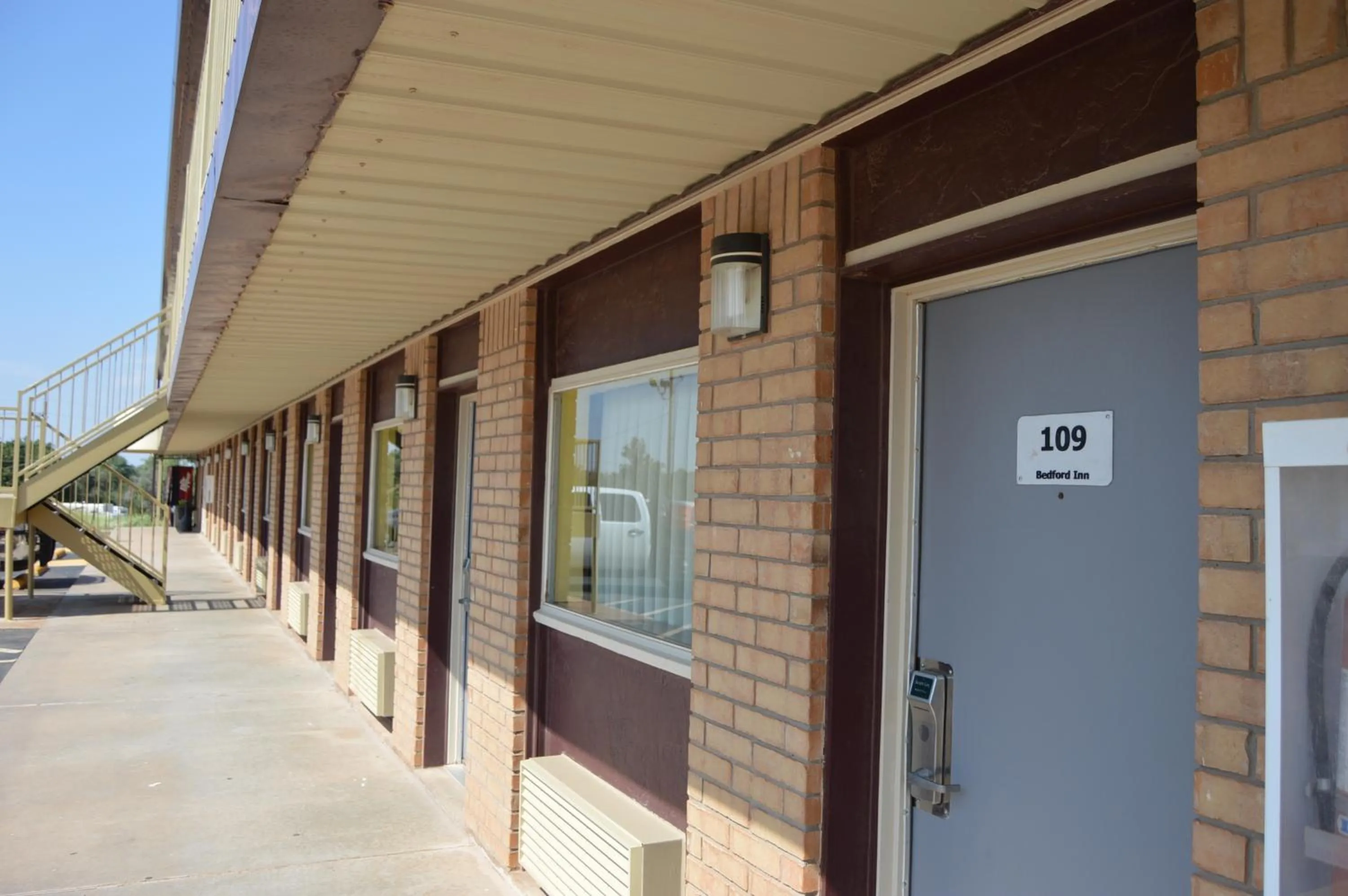 On site in Bedford Inn