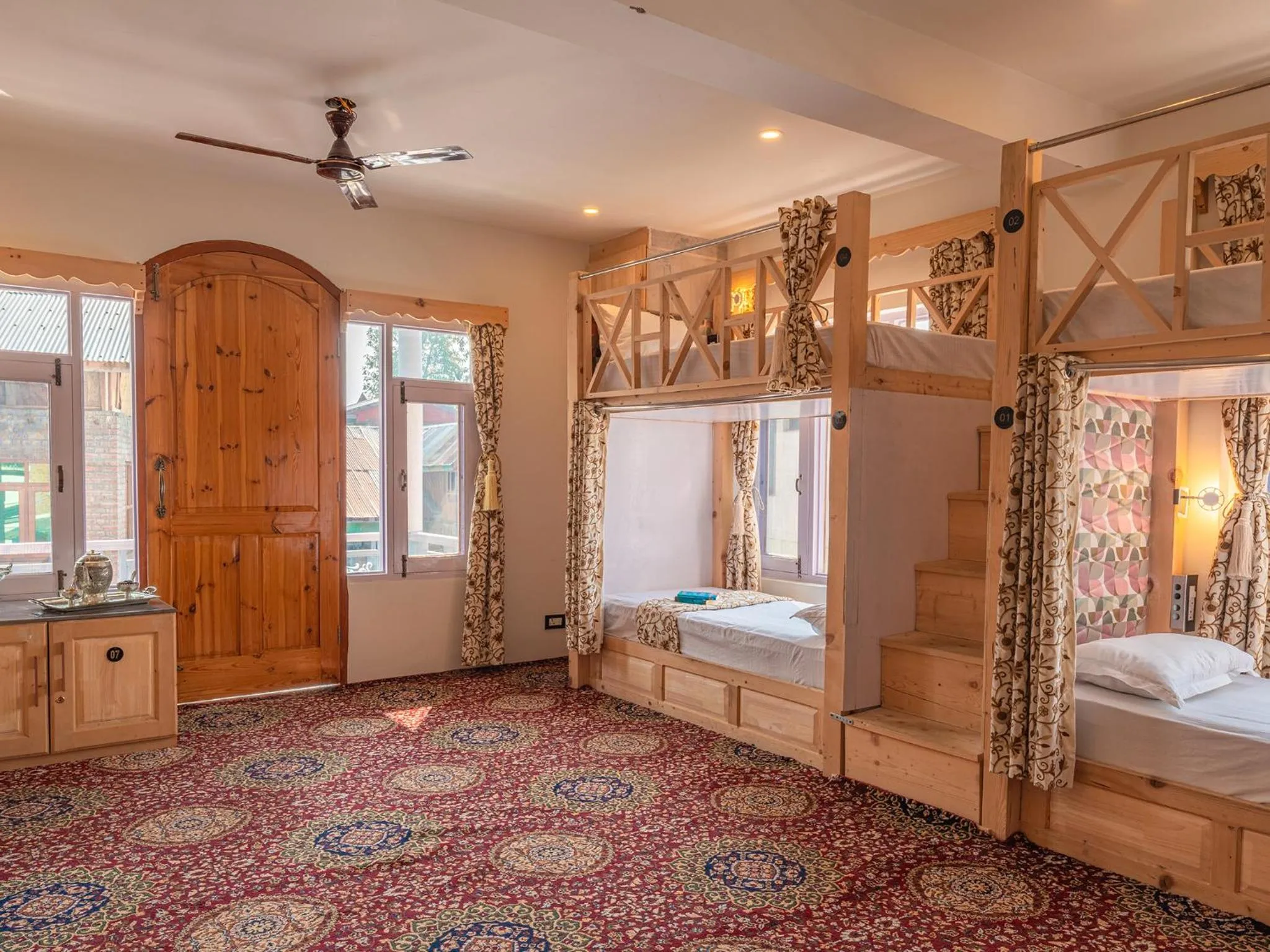 bunk bed, Bed in Moustache Srinagar