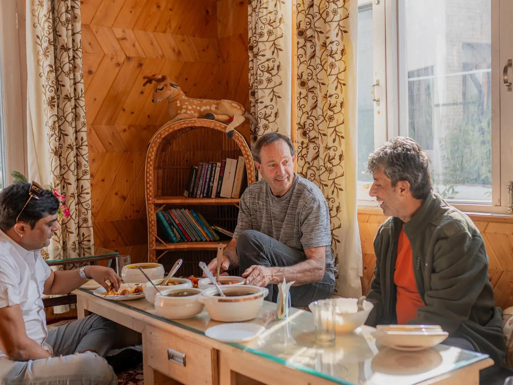 Lobby or reception in Moustache Srinagar Lobby or reception in Moustache Srinagar