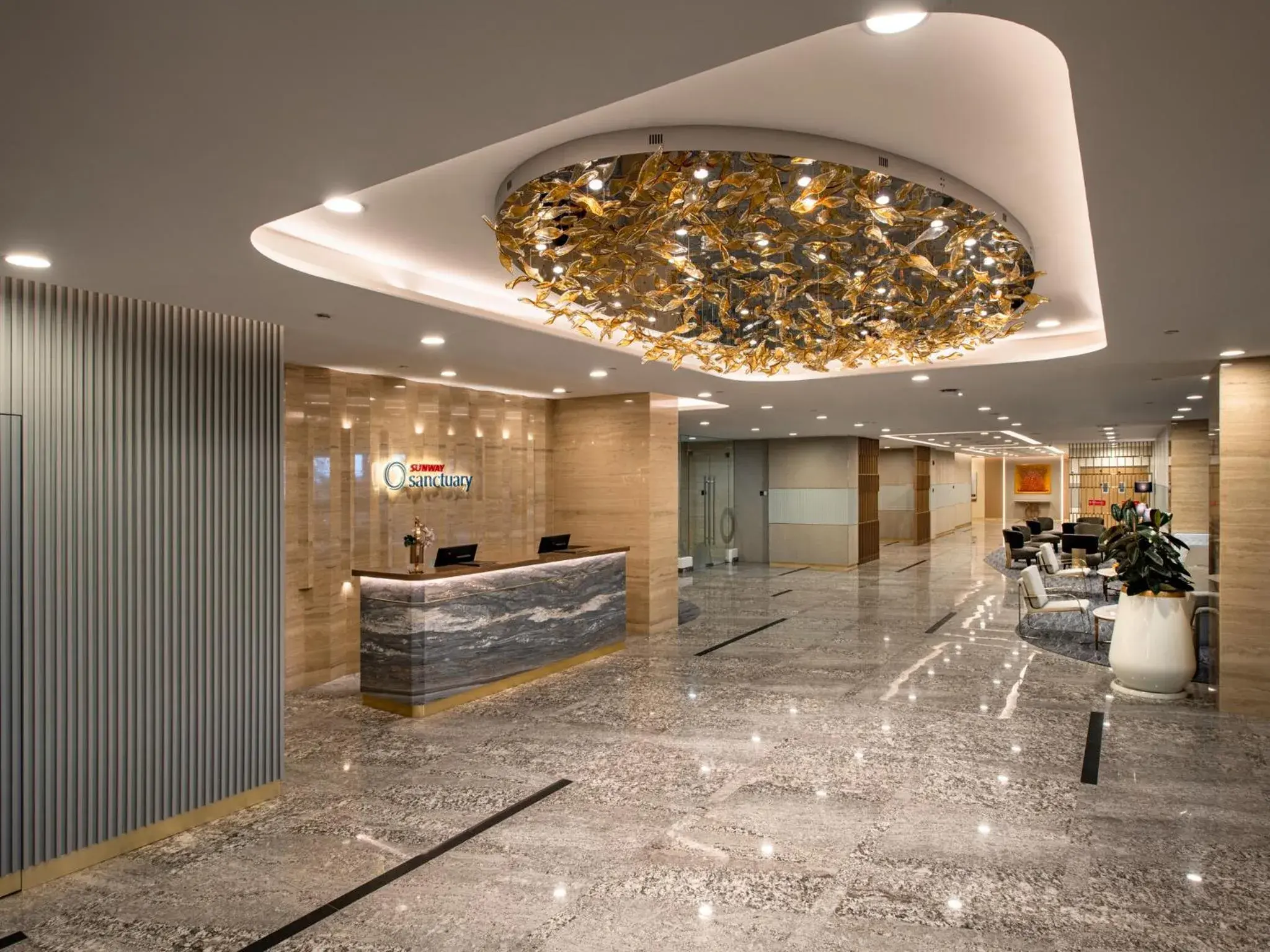 Lobby or reception in Sunway Sanctuary - Seniors Hotel & Residences Lobby or reception in Sunway Sanctuary - Seniors Hotel & Residences
