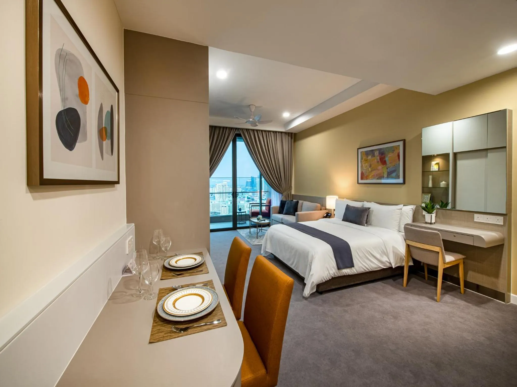 Photo of the whole room, Bed in Sunway Sanctuary - Seniors Hotel & Residences