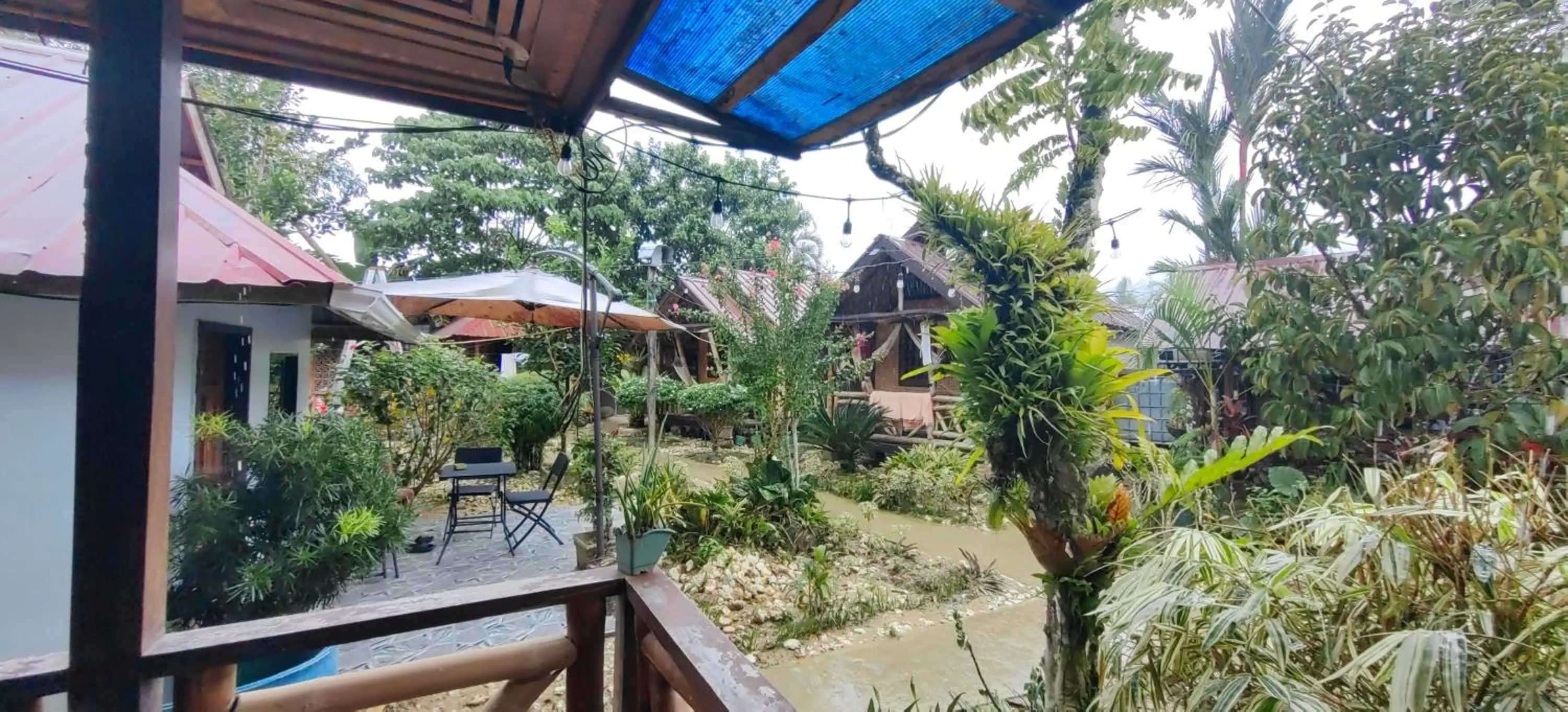 Garden view in Eashanti's Place