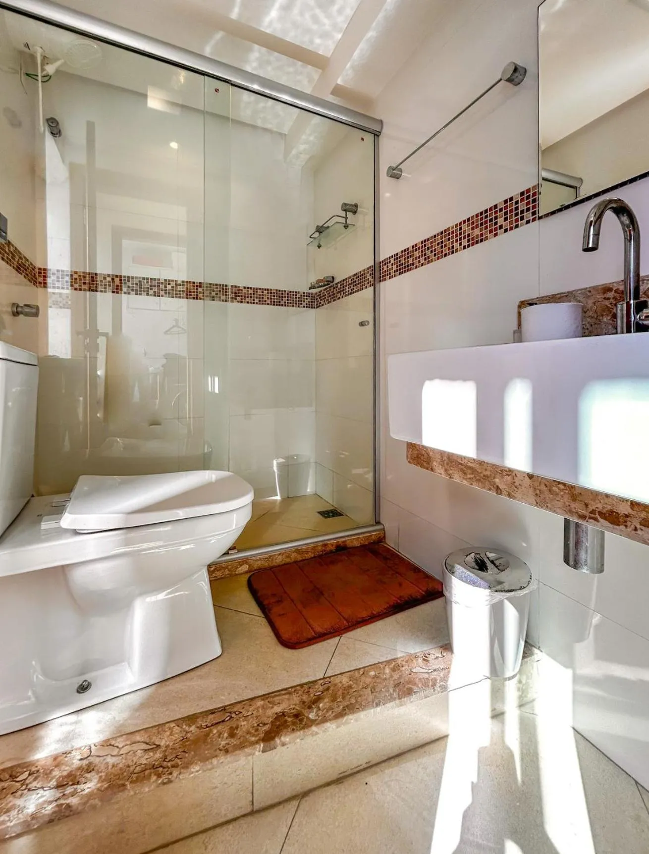Bathroom in Apto aconchegante com Wi-fi em Salvador BA