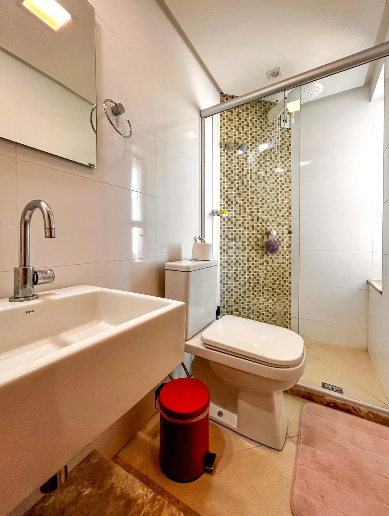 Bathroom in Apto aconchegante com Wi-fi em Salvador BA