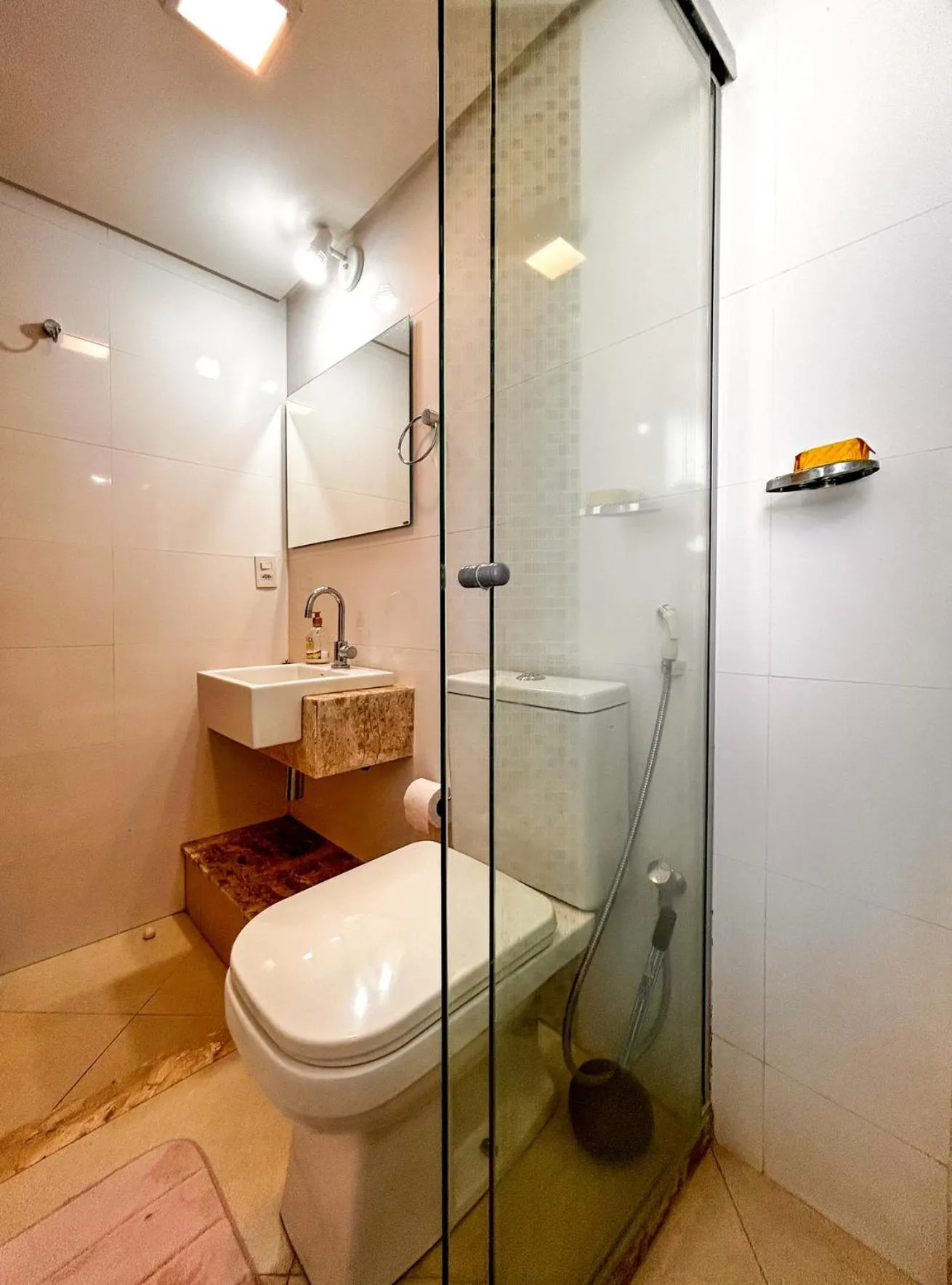 Bathroom in Apto aconchegante com Wi-fi em Salvador BA