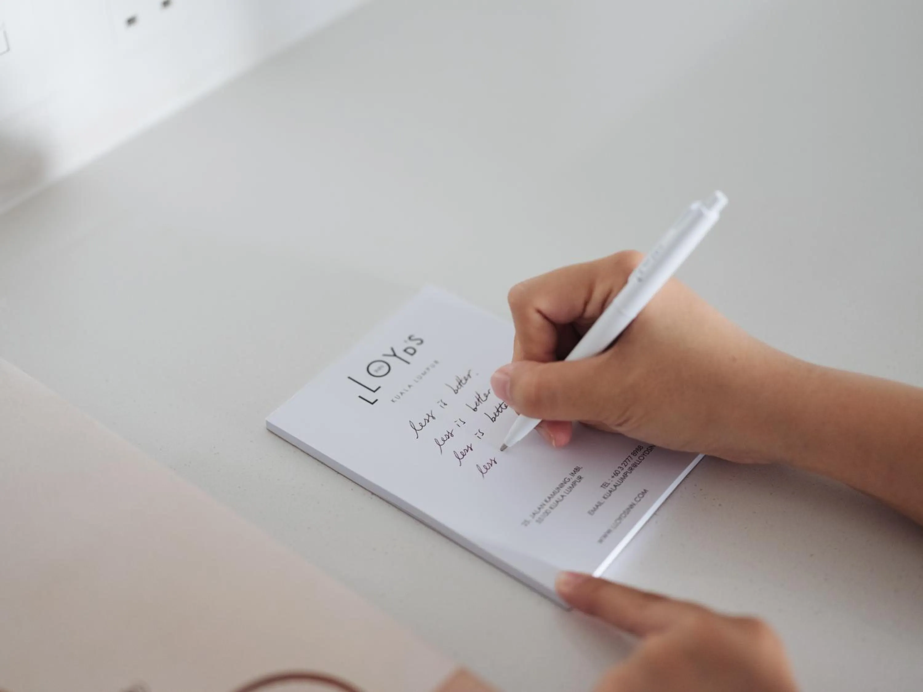 Guests in Lloyd's Inn Kuala Lumpur