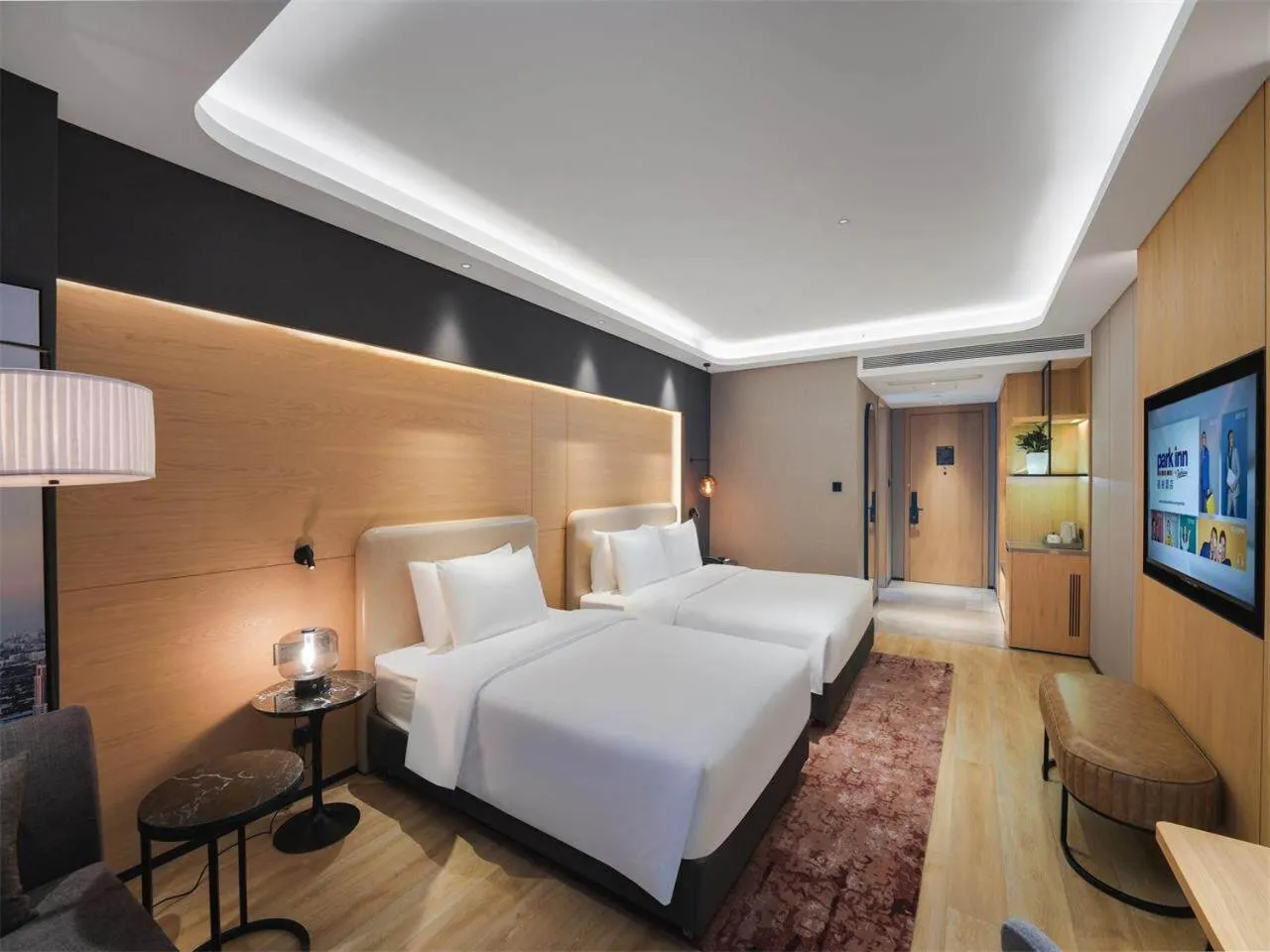 Photo of the whole room, Bed in Park Inn by Radission Tianjin Binhai International Airport