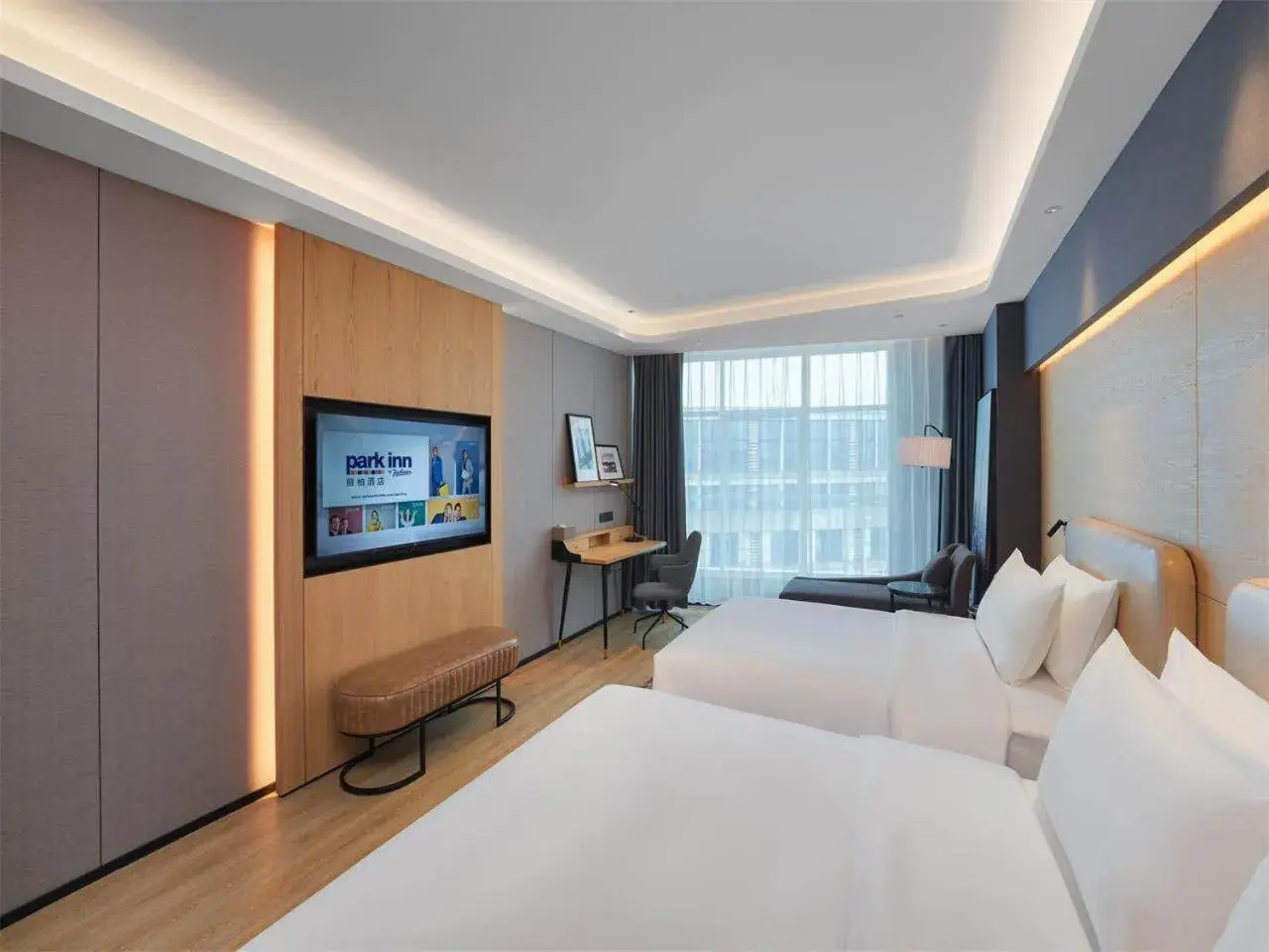 Bed in Park Inn by Radission Tianjin Binhai International Airport Bed in Park Inn by Radission Tianjin Binhai International Airport
