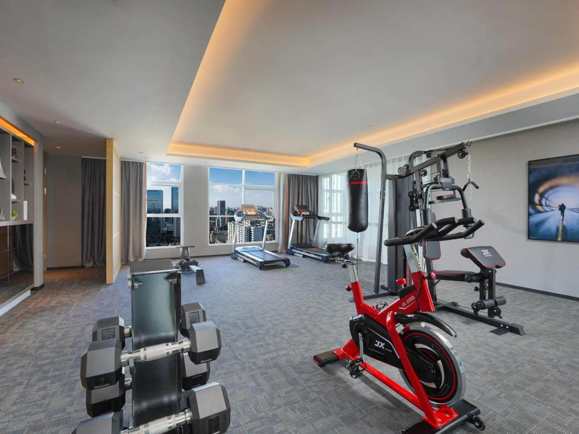 Fitness centre/facilities in Park Inn by Radission Tianjin Binhai International Airport Fitness centre/facilities in Park Inn by Radission Tianjin Binhai International Airport