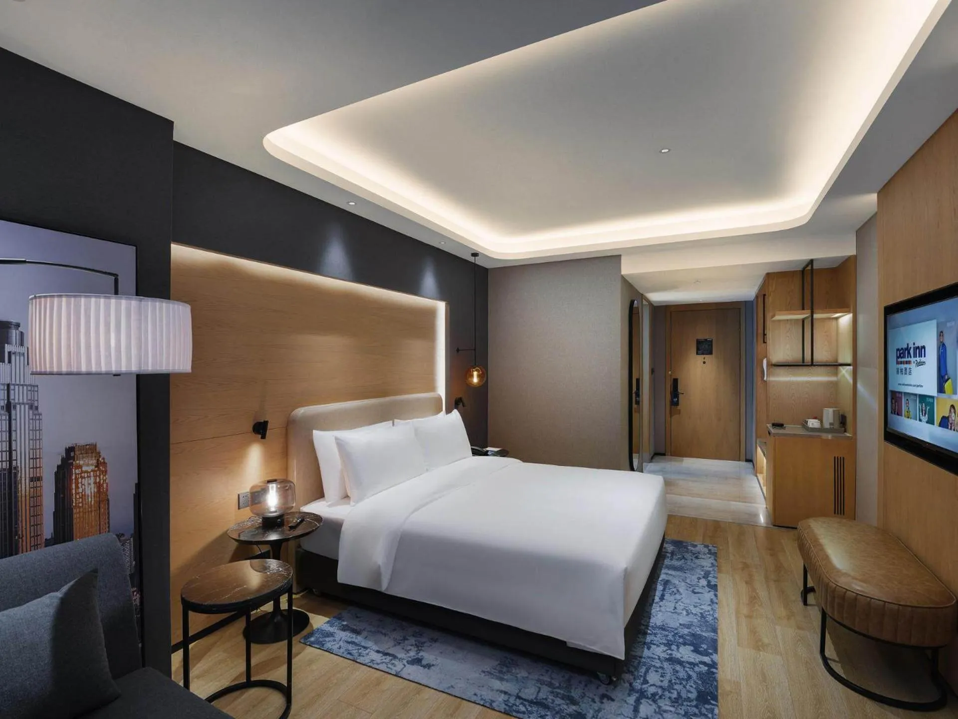Photo of the whole room, Bed in Park Inn by Radission Tianjin Binhai International Airport