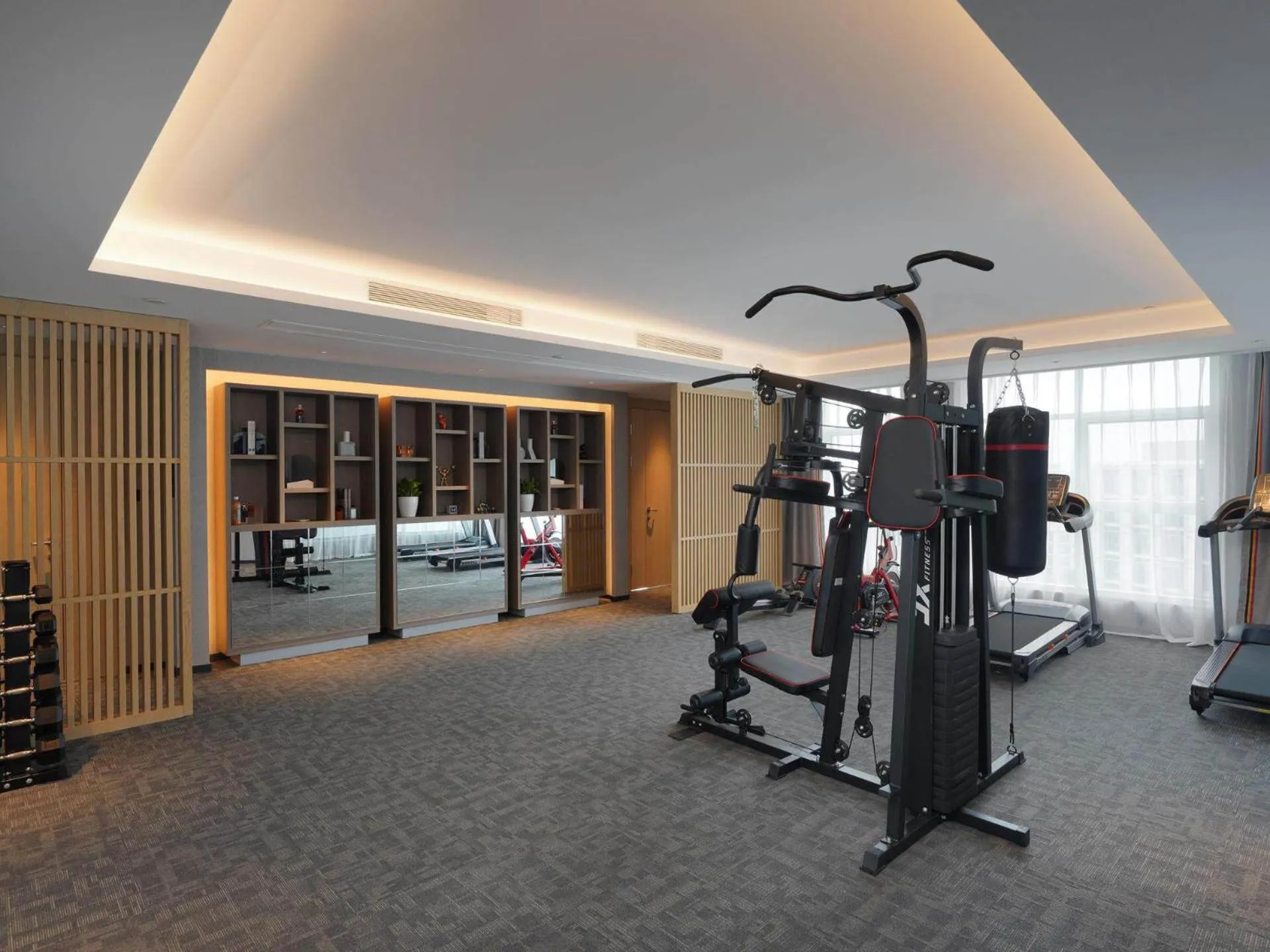 Fitness centre/facilities in Park Inn by Radission Tianjin Binhai International Airport