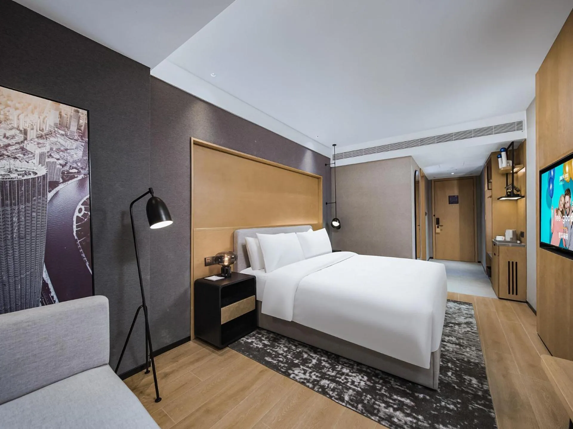 Bed in Park Inn by Radisson Tianjin Five Old Street Nanjing Road