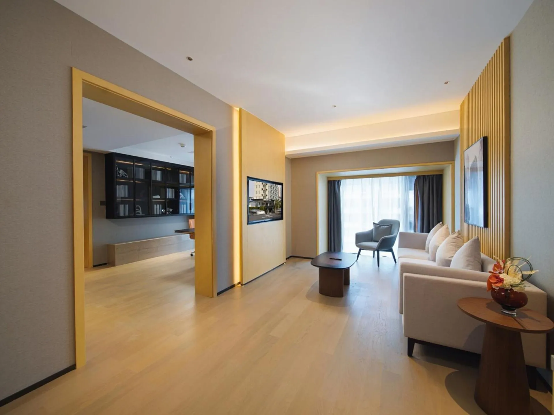 Bed in Park Inn by Radisson Chengdu FengHuang Mountain Sports Park